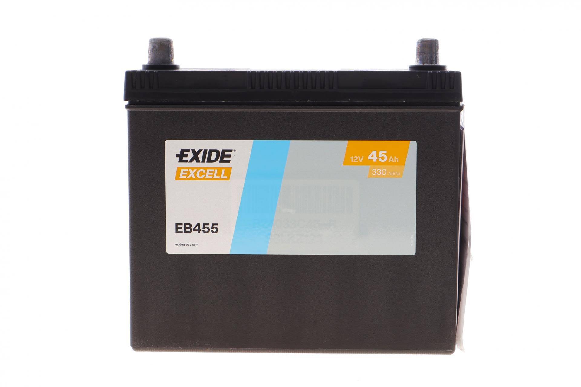 Акумуляторна батарея 45Ah/330A (237x127x227/+L/B00) Excell Азія