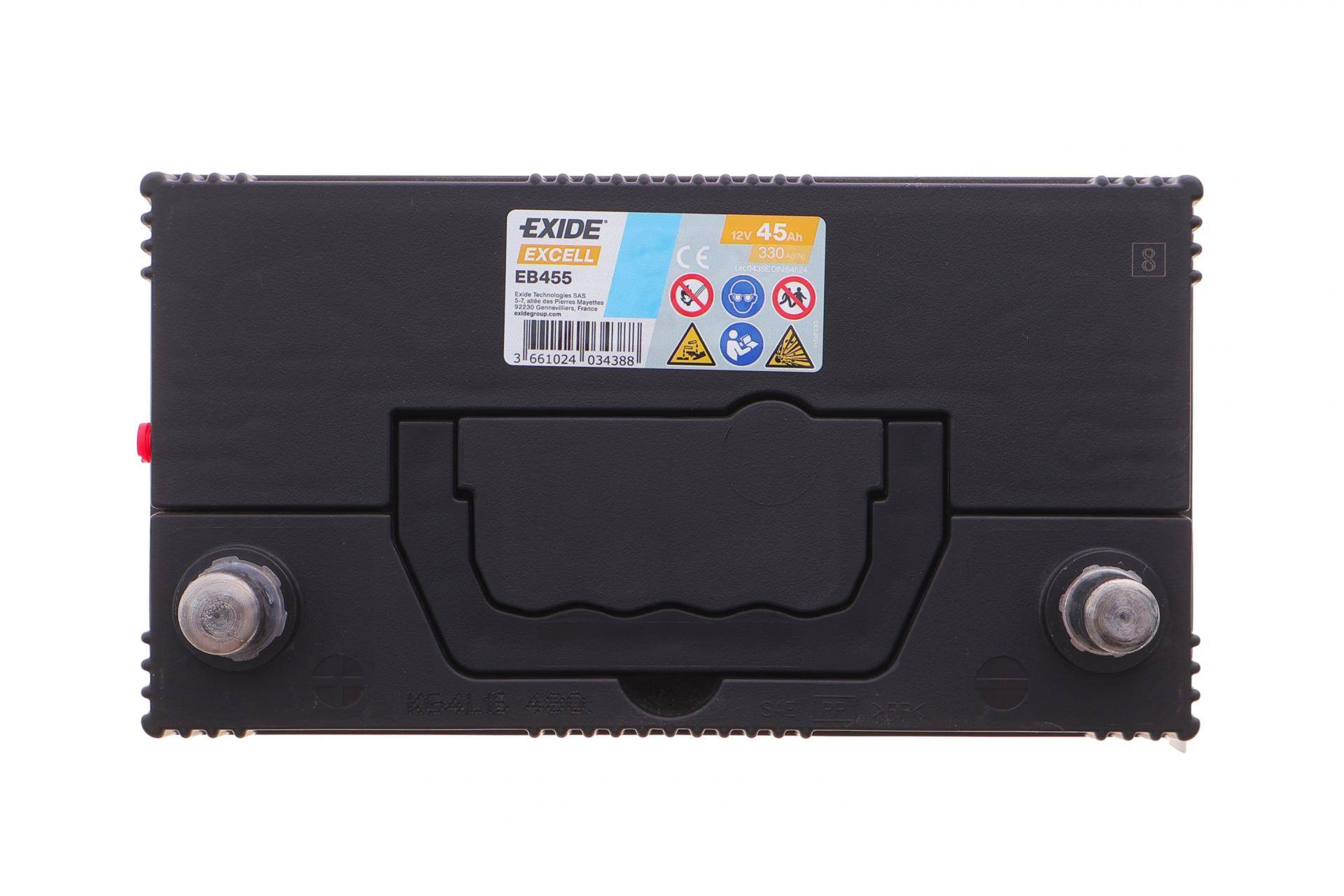 Акумуляторна батарея 45Ah/330A (237x127x227/+L/B00) Excell Азія