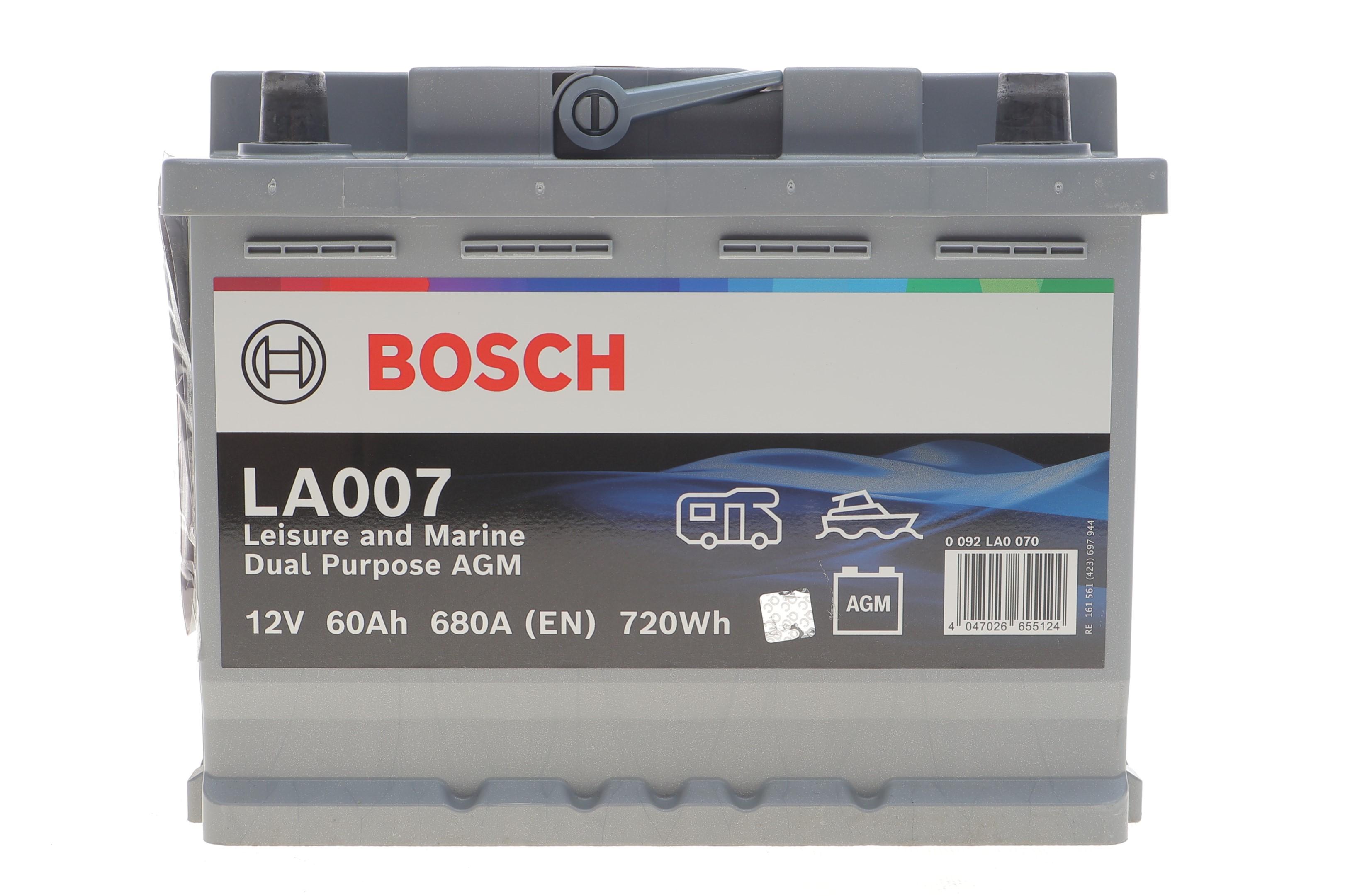 Акумуляторна батарея 60Ah/560A (242x175x190/+R/B13) Dual Purpose AGM