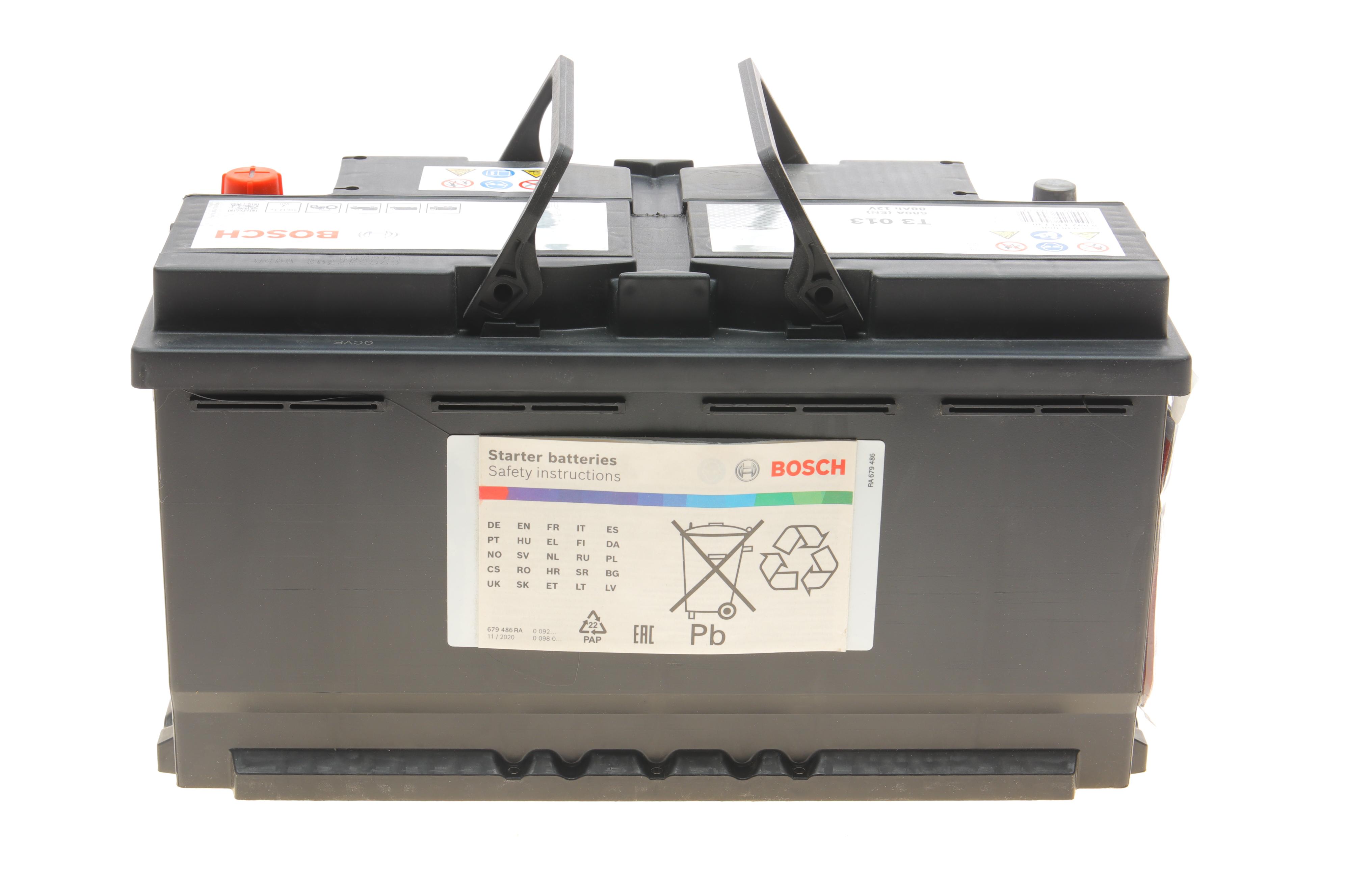 Акумуляторна батарея 88Ah/680A (353x175x190/+R/B13)