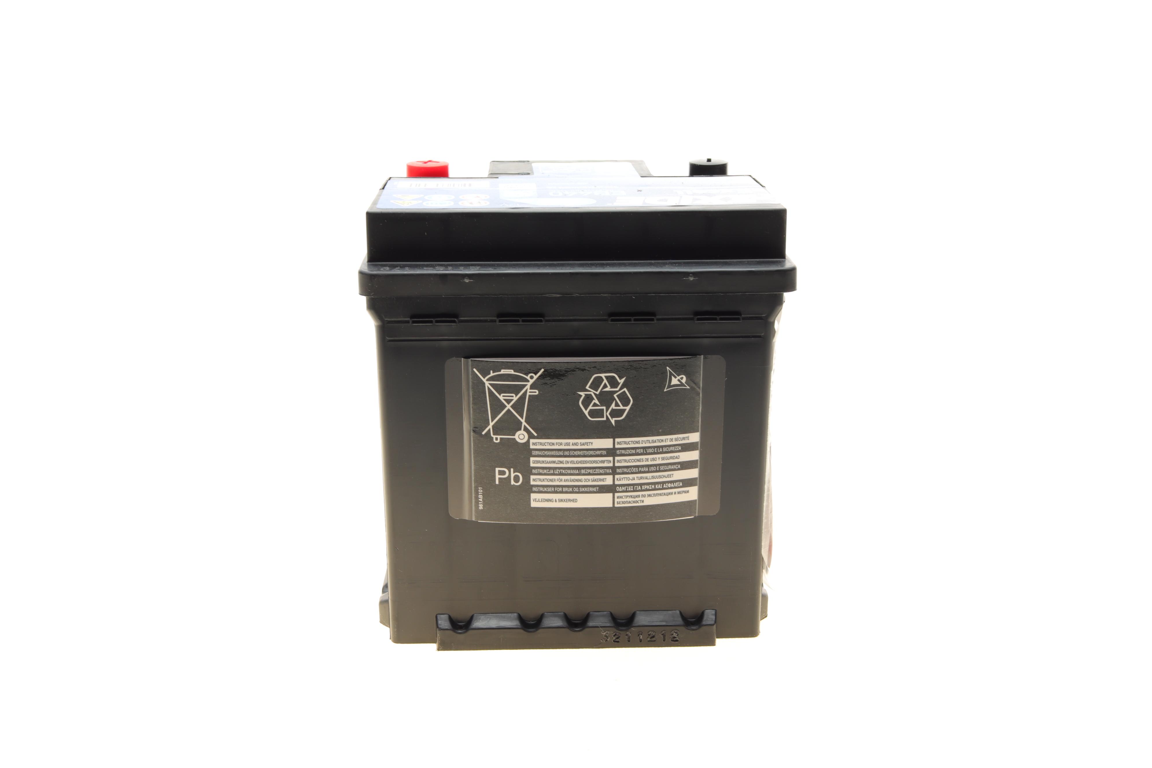 Акумуляторная батарея 44Ah/400A (175x175x190/+R/B13) Excell