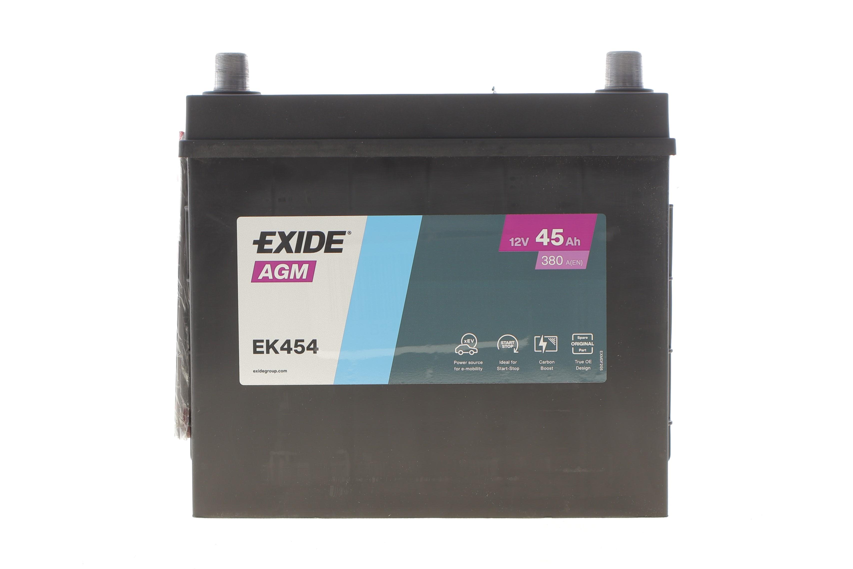 Акумуляторная батарея 45Ah/380A (227x127x227/+R/B00) (Start-Stop AGM)