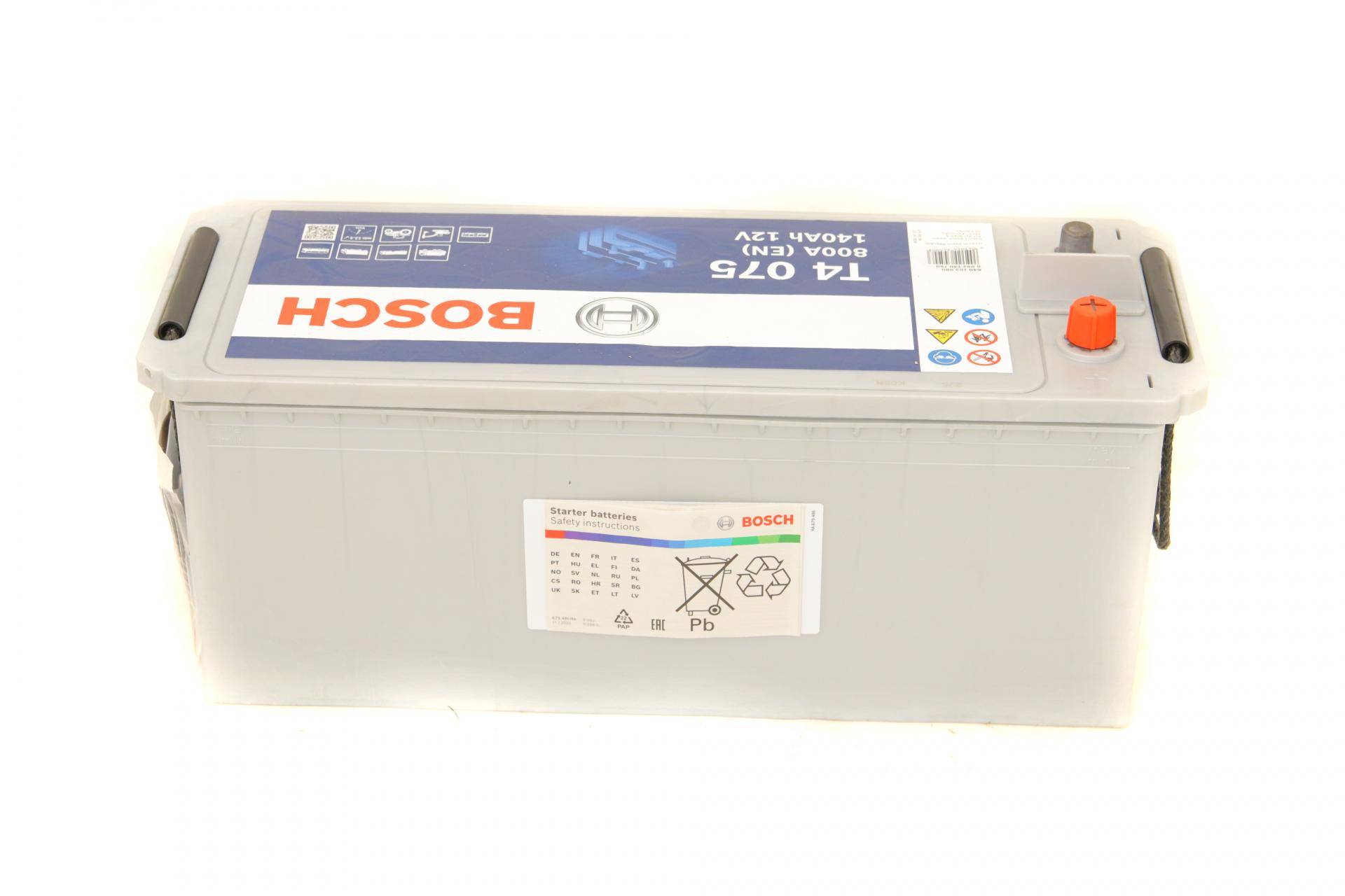 Акумуляторна батарея 140Ah/800A (513x188x223/+L)