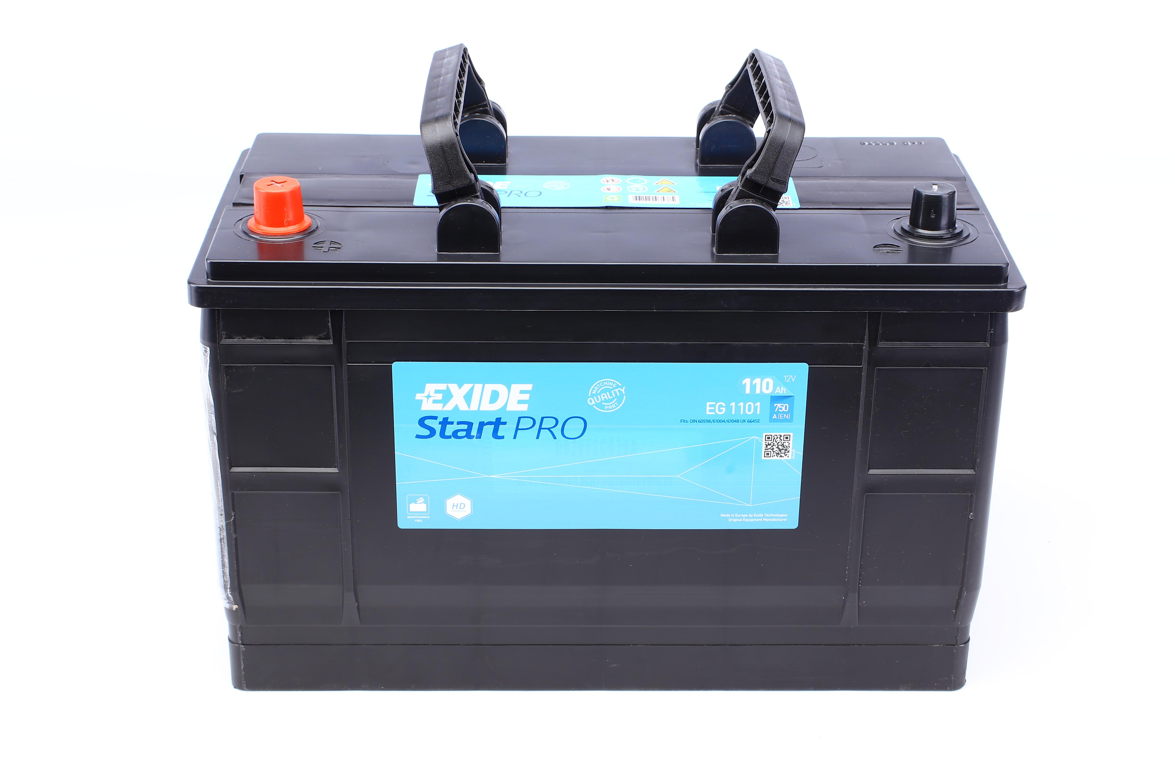 Акумуляторна батарея 110Ah/750A (349x175x235/+L/B00) StartPro