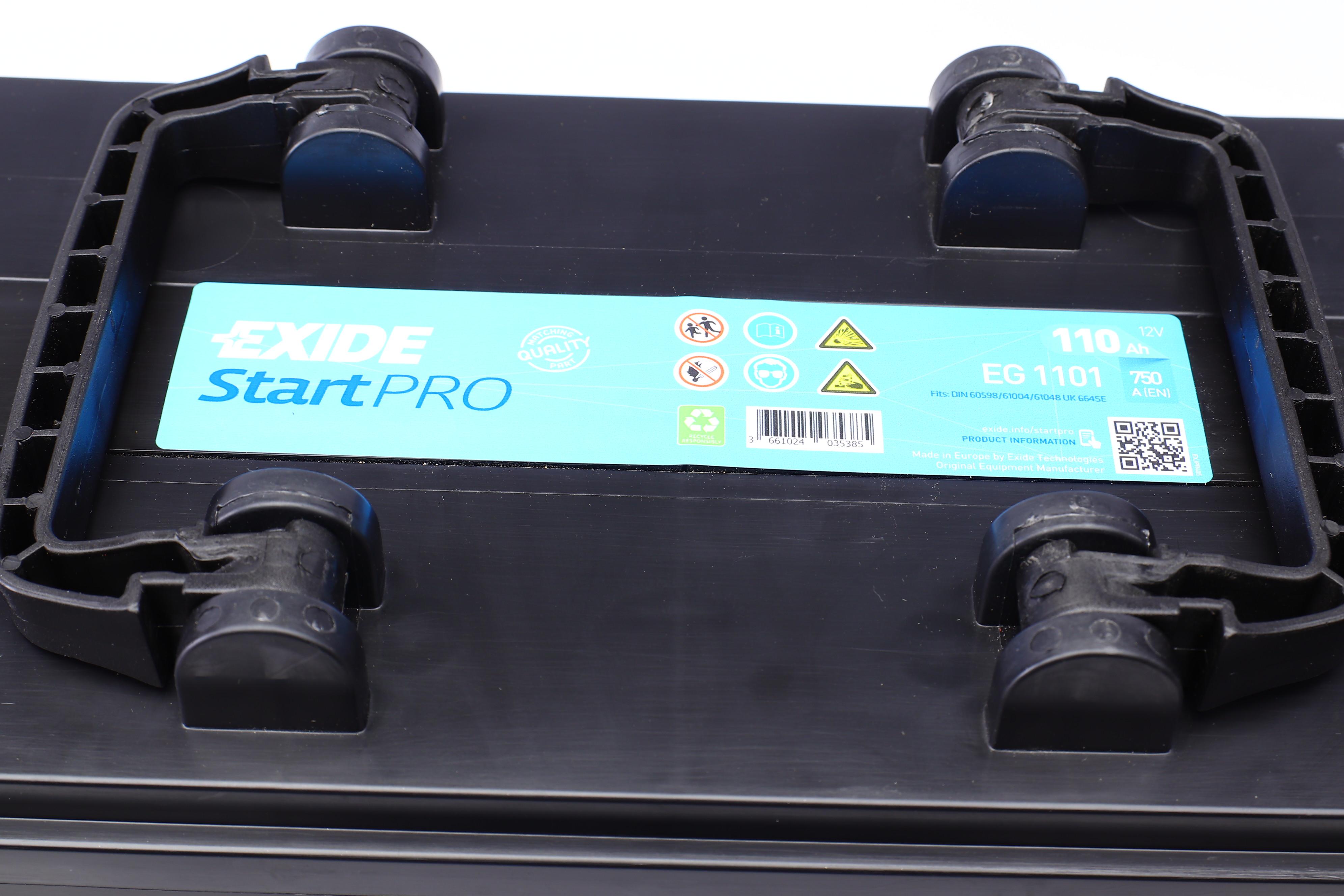 Акумуляторна батарея 110Ah/750A (349x175x235/+L/B00) StartPro