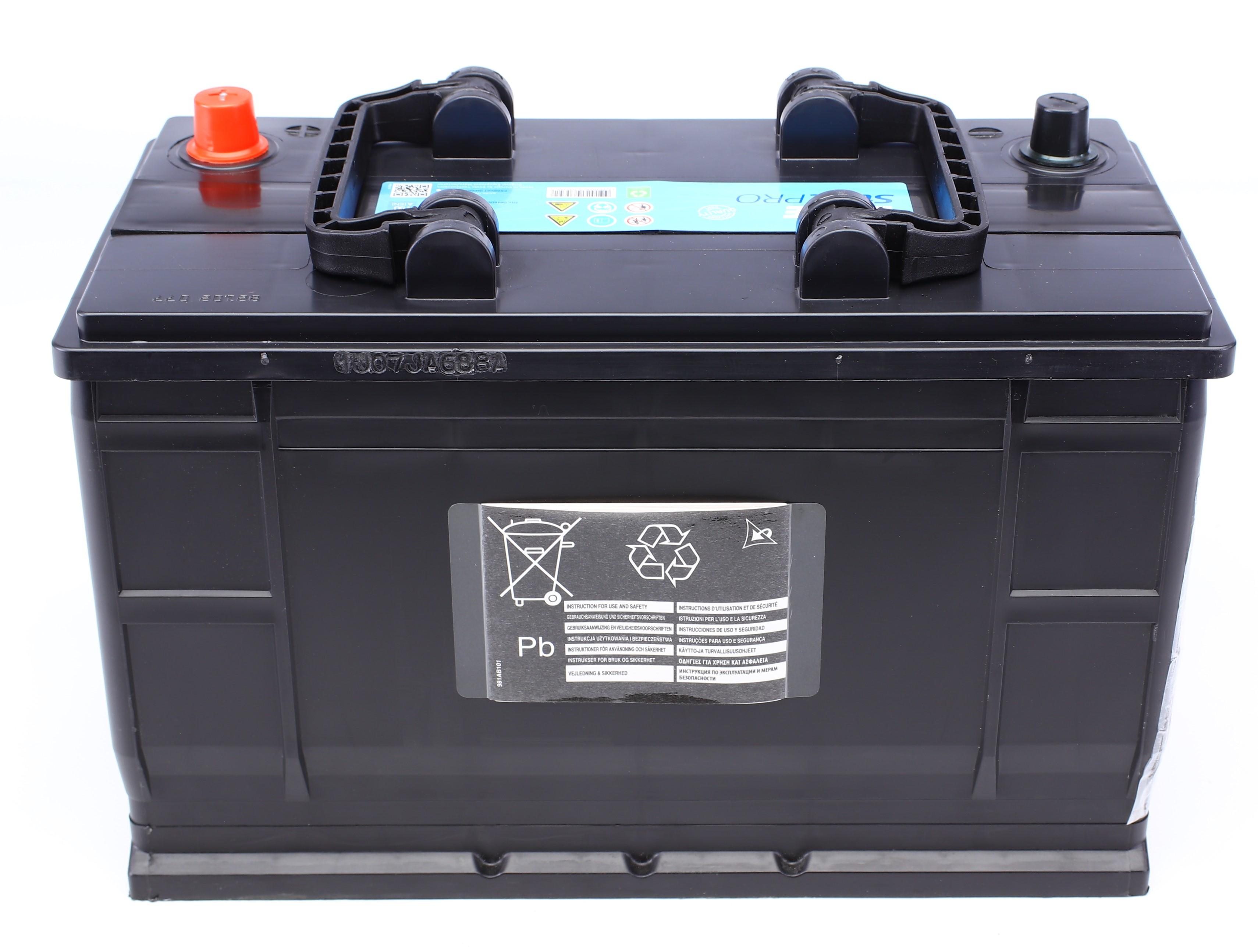 Акумуляторна батарея 110Ah/750A (349x175x235/+R/B01) StartPro