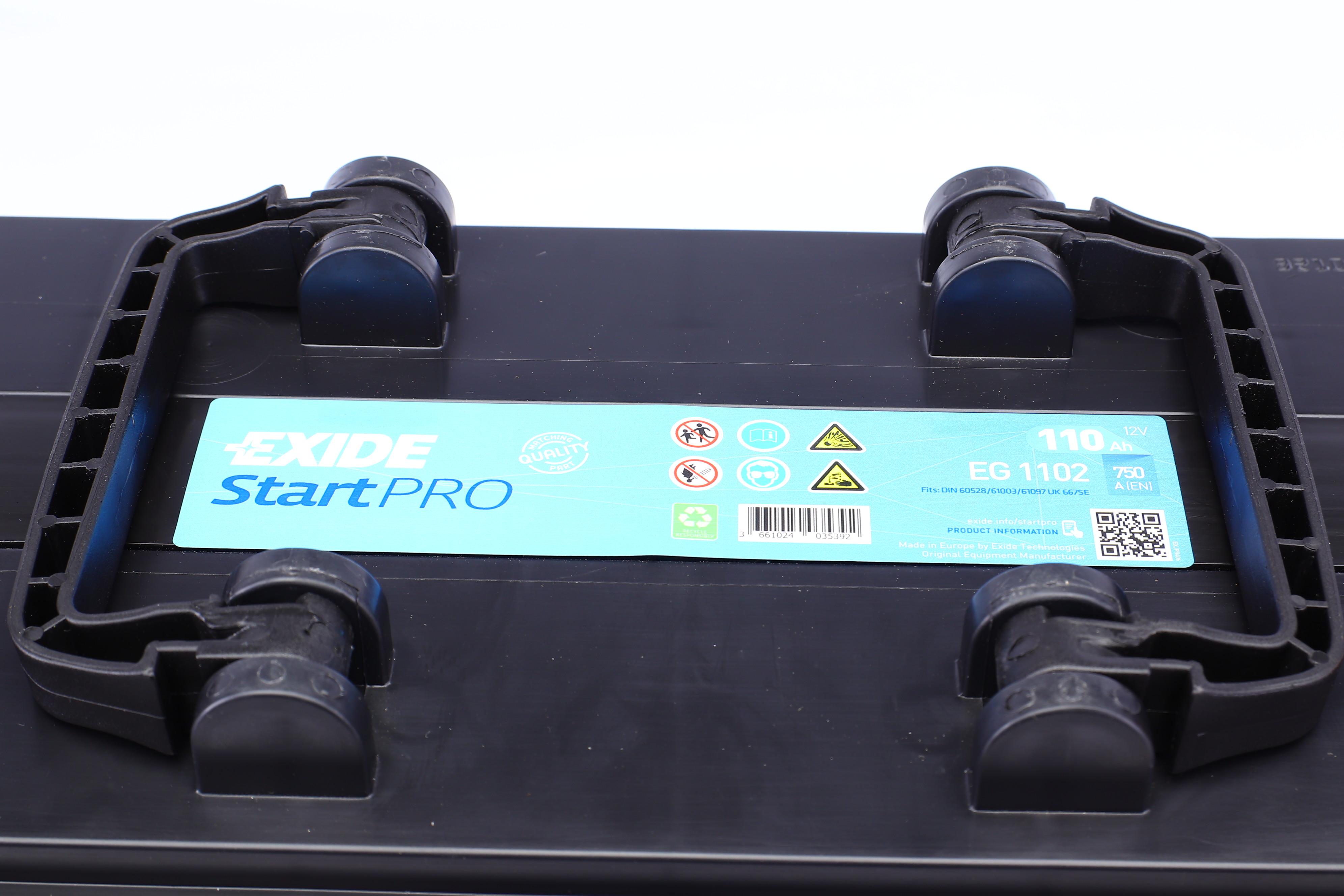 Акумуляторна батарея 110Ah/750A (349x175x235/+R/B01) StartPro