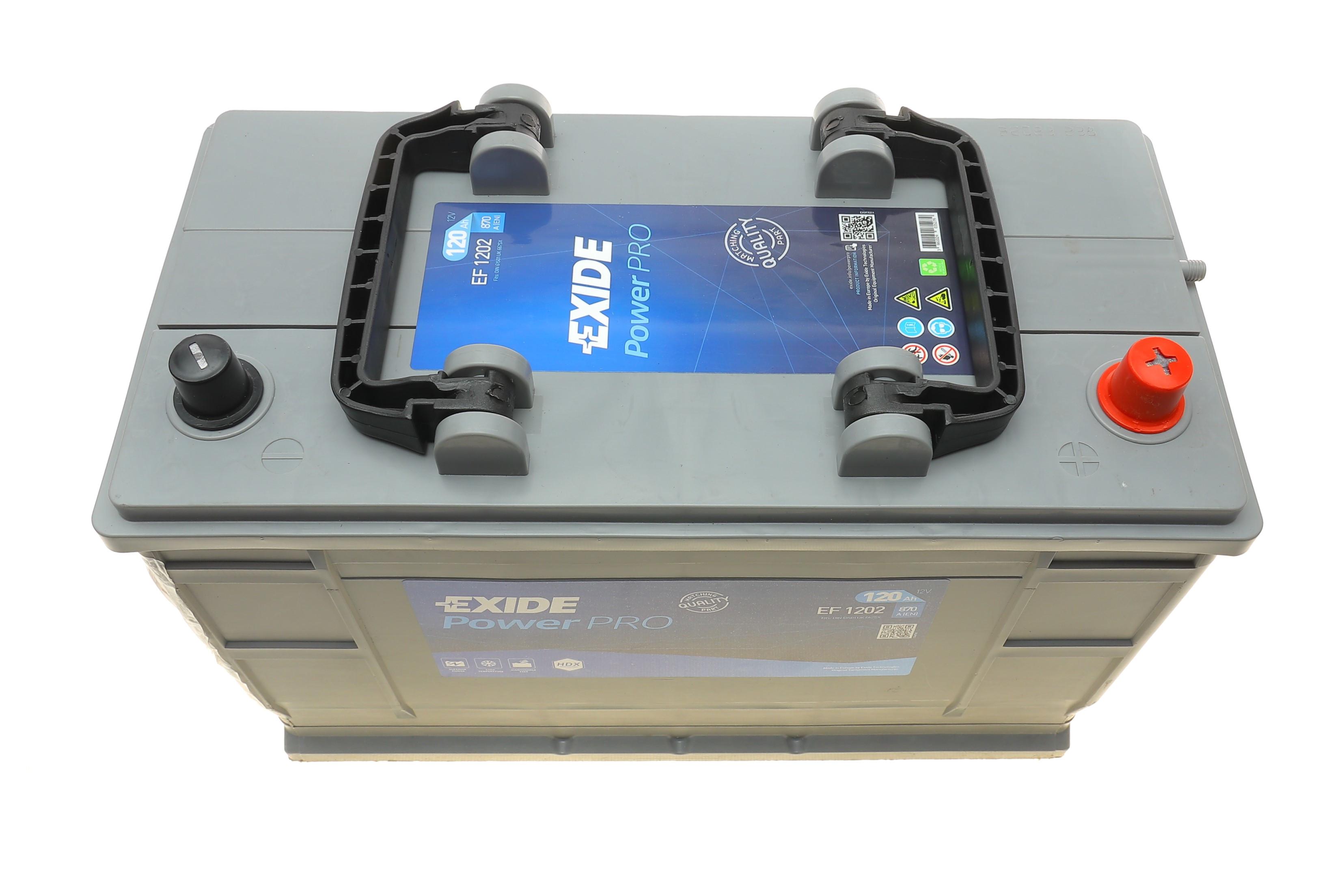 Акумуляторна батарея 120Ah/870A (349x175x235/+R/B1) PowerPro