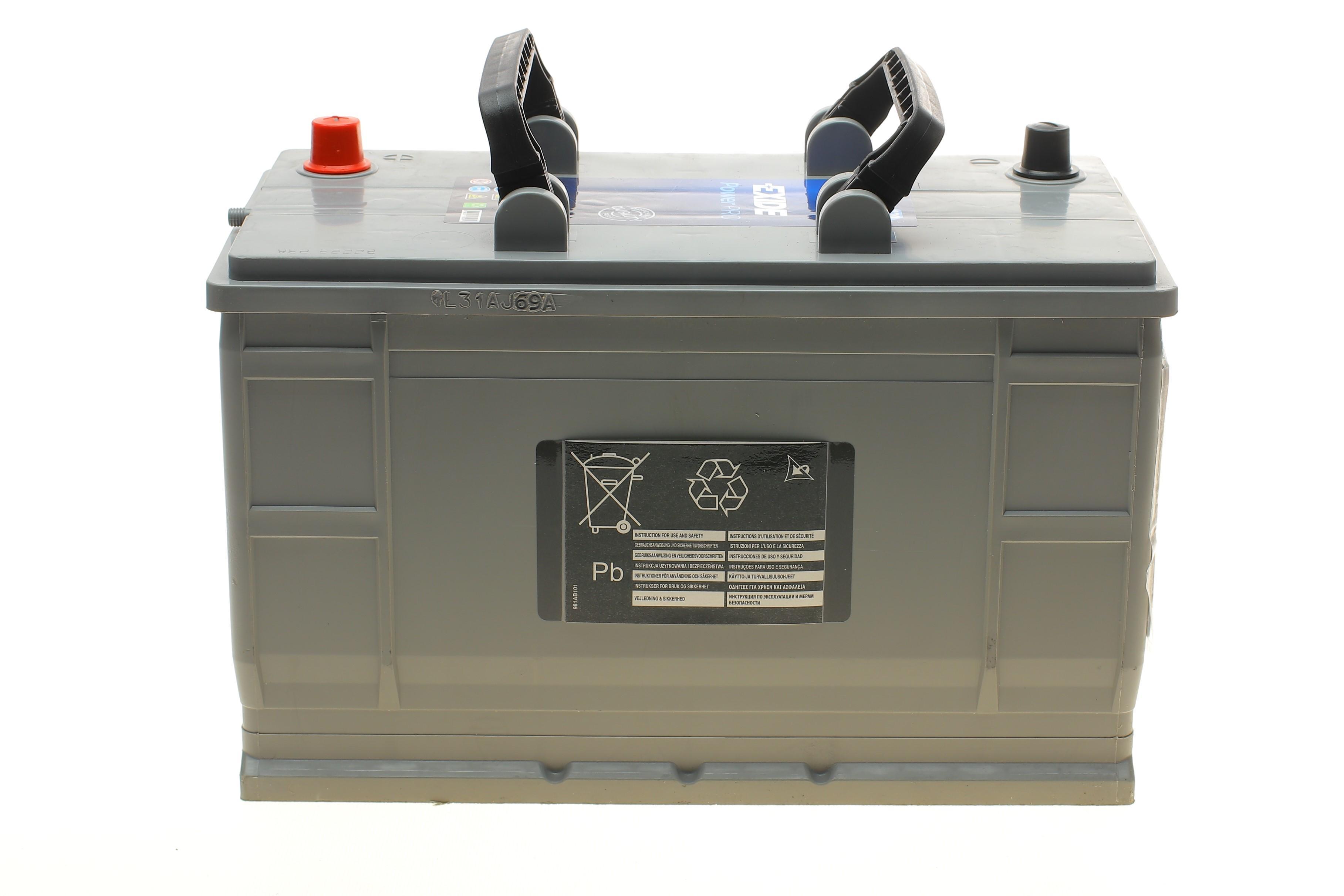 Акумуляторна батарея 120Ah/870A (349x175x235/+R/B1) PowerPro