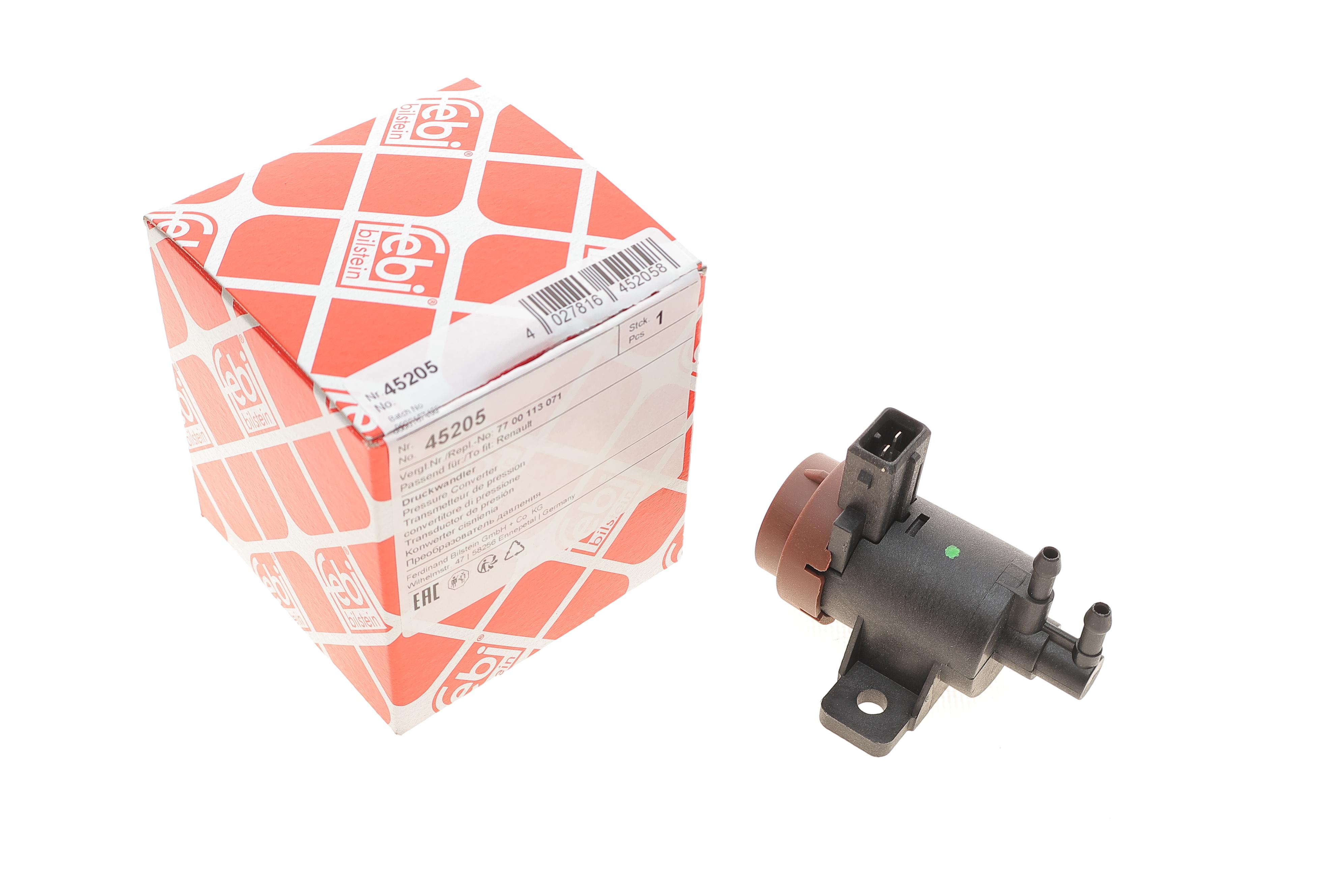 Клапан управління турбіни Renault Trafic 1.9 dTi/2.0dCi