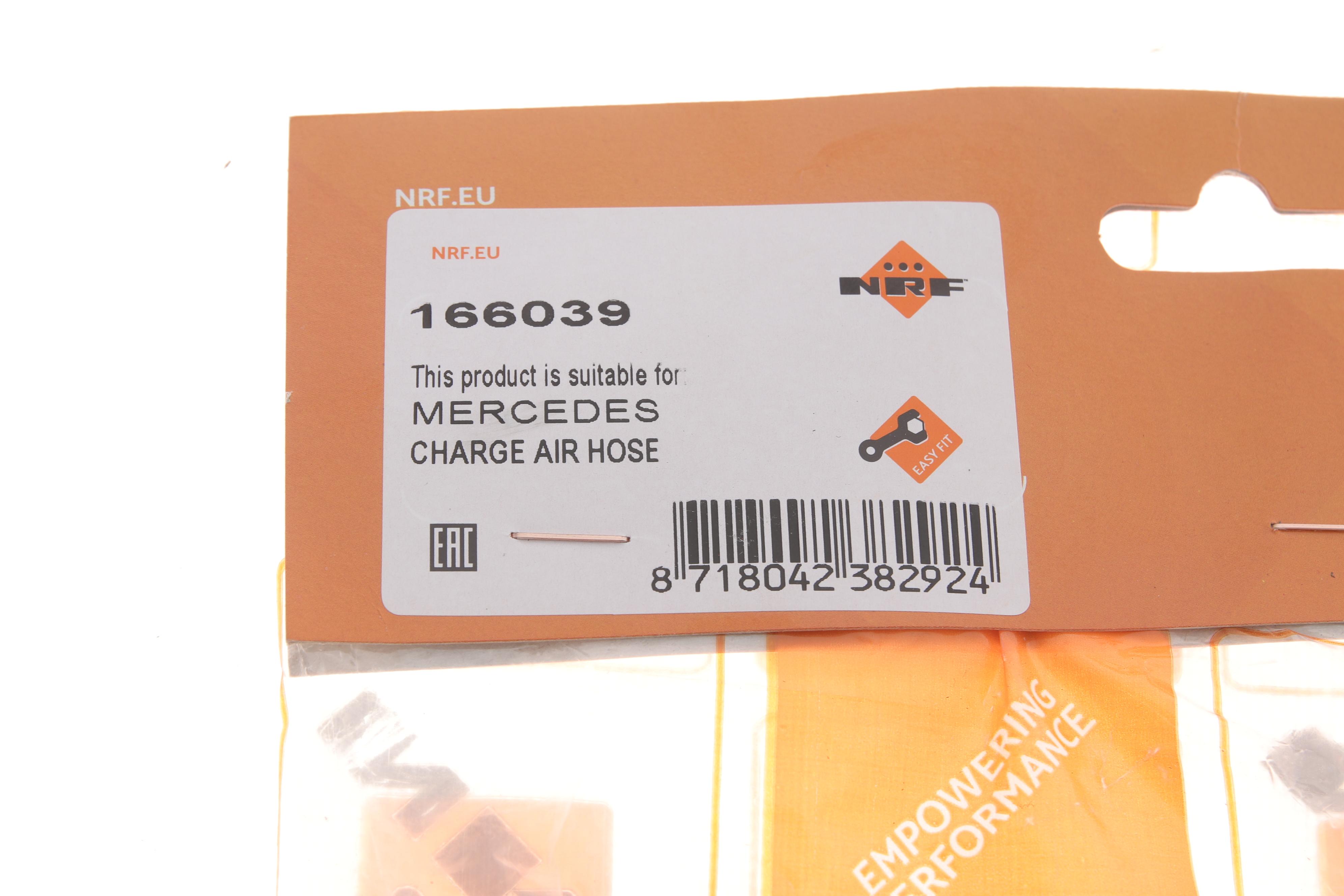 Патрубок інтеркулера (нижній) MB Sprinter 2.1/2.7CDI 00-06 OM611/612/647