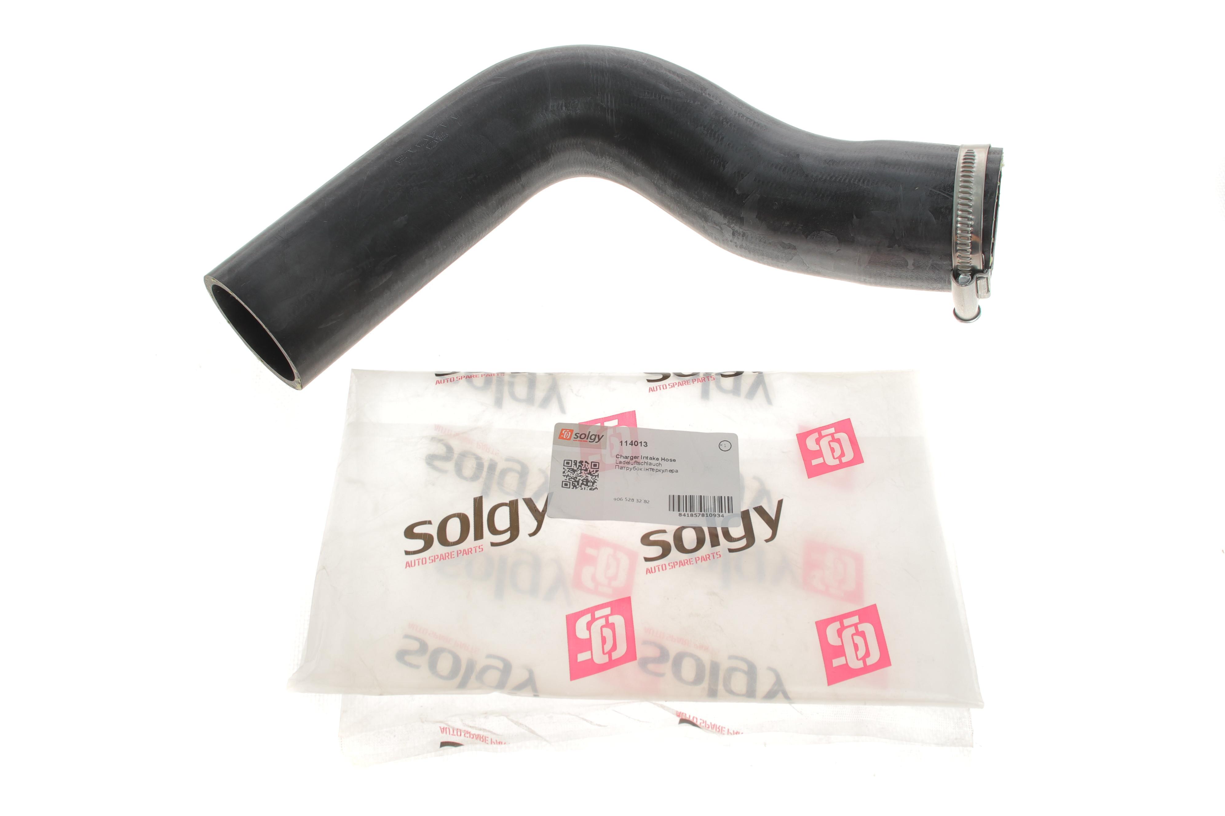 Патрубок інтеркулера (випуск) MB Sprinter 2.2CDI 06- (з хомутом)