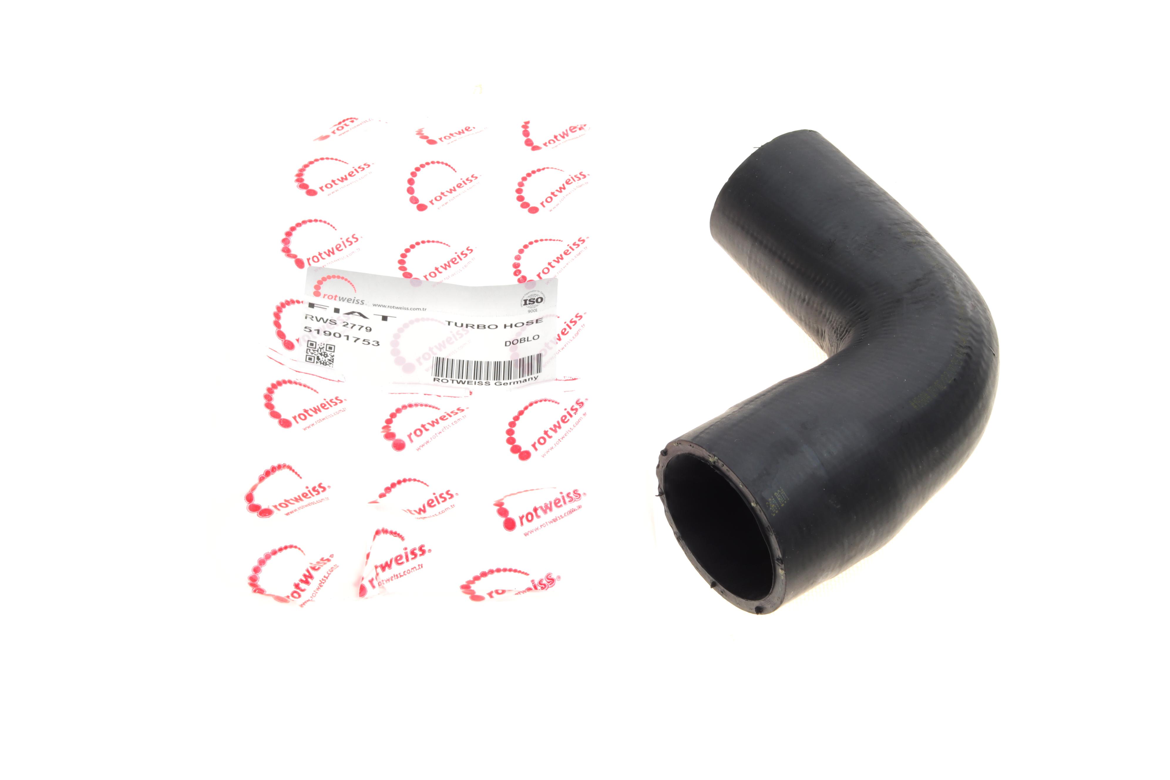 Патрубок інтеркулера (L) Fiat Doblo 1.6D/2.0D 10-