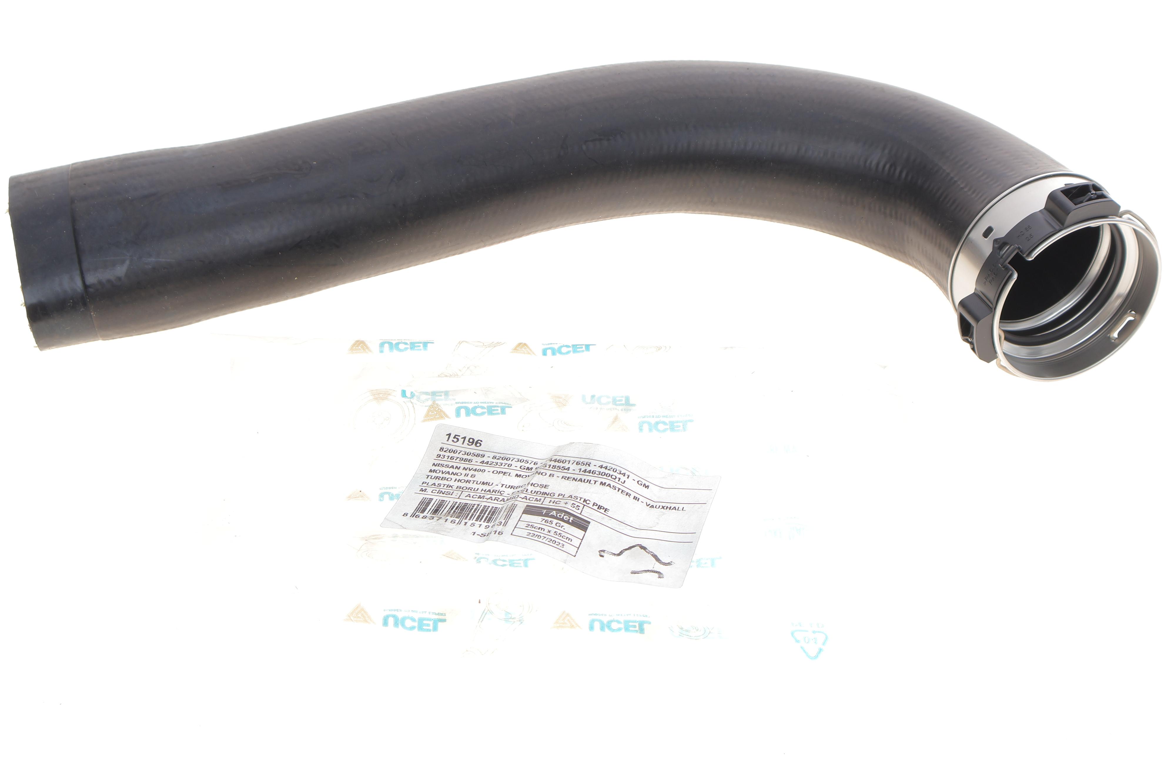 Патрубок інтеркулера Renault Master III/Opel Movano B 2.3dCi 10-