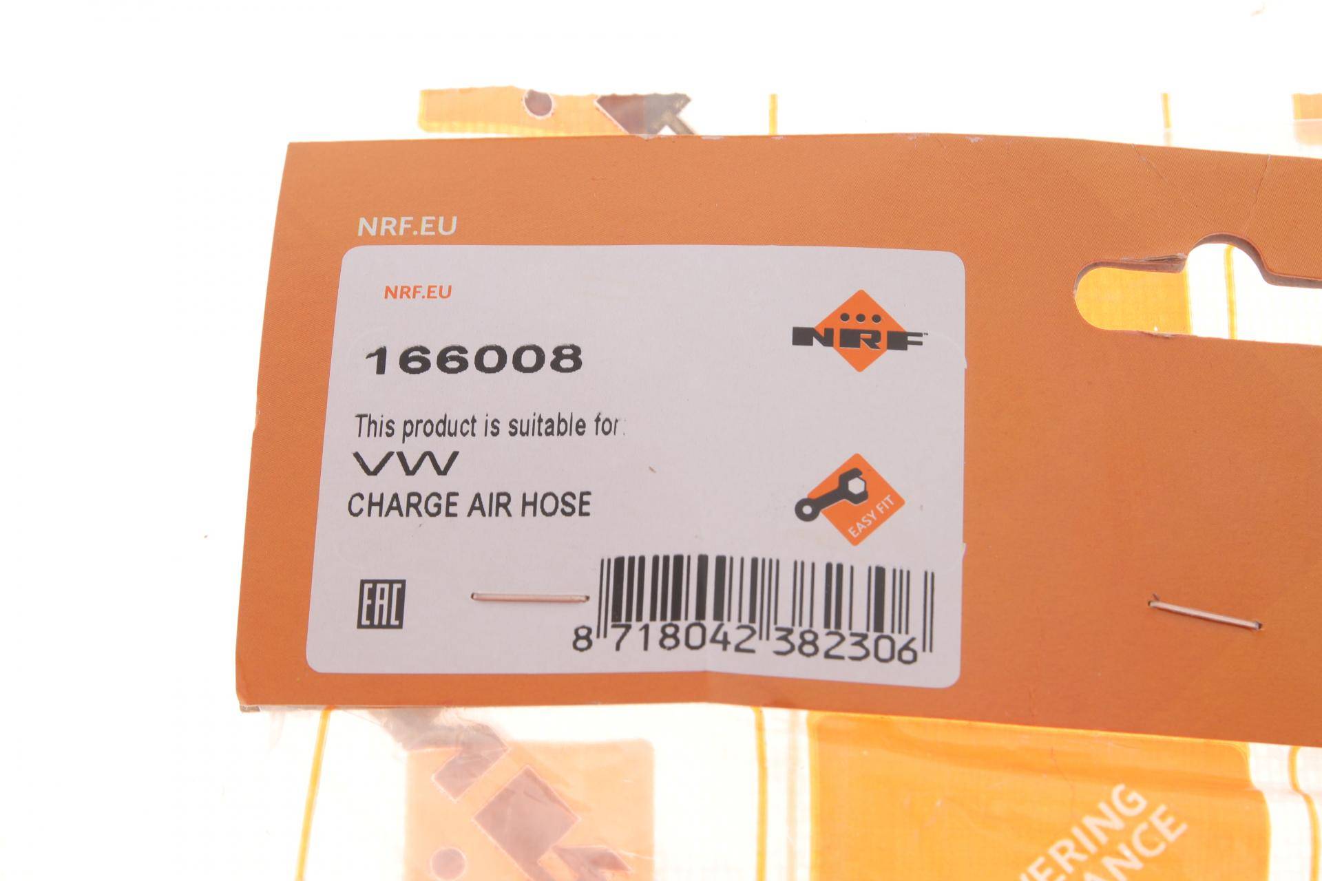 Патрубок інтеркулера VW Caddy III 1.9TDI 03- (L)