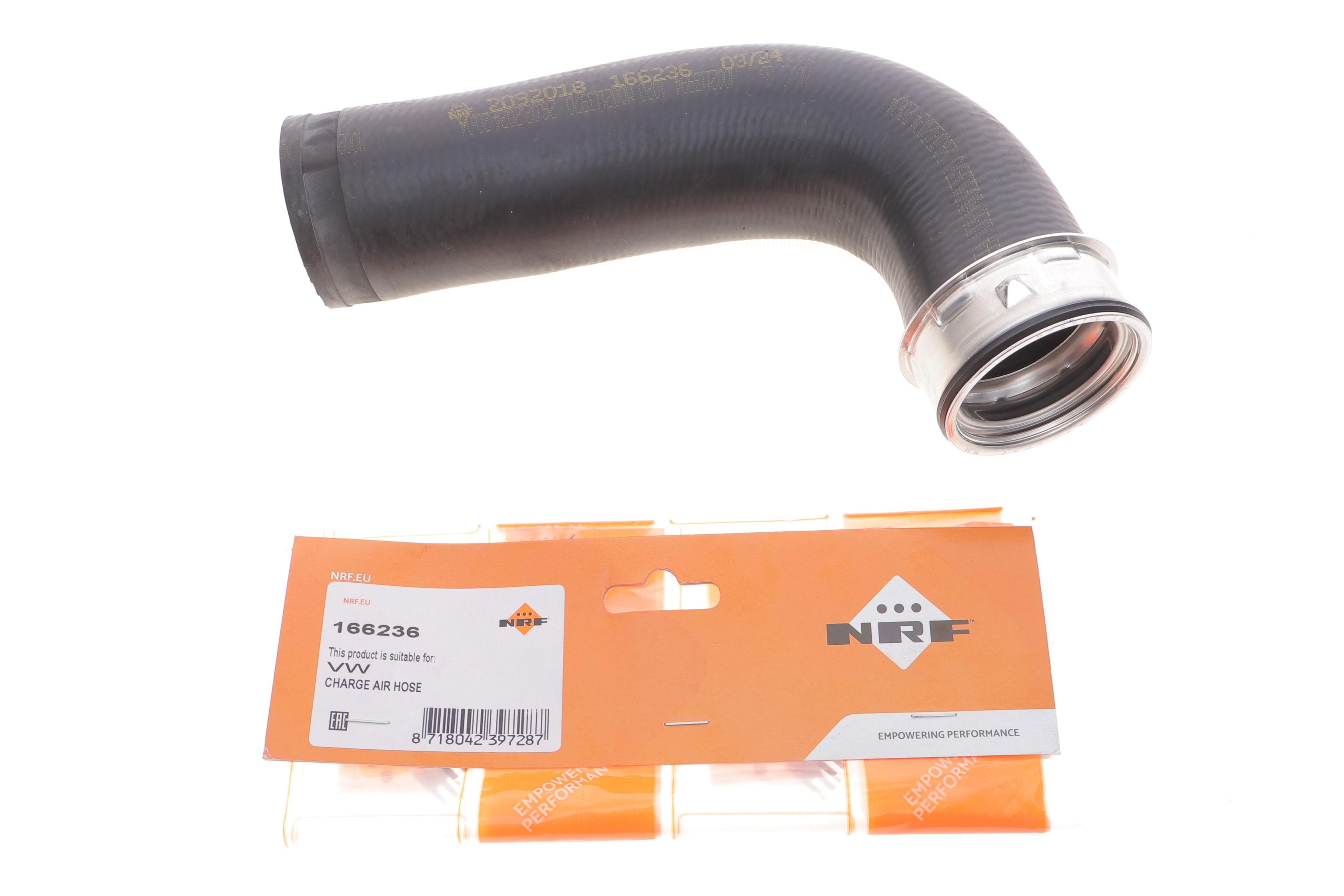 Патрубок інтеркулера (L) VW Caddy III 1.9 TDI 04-10