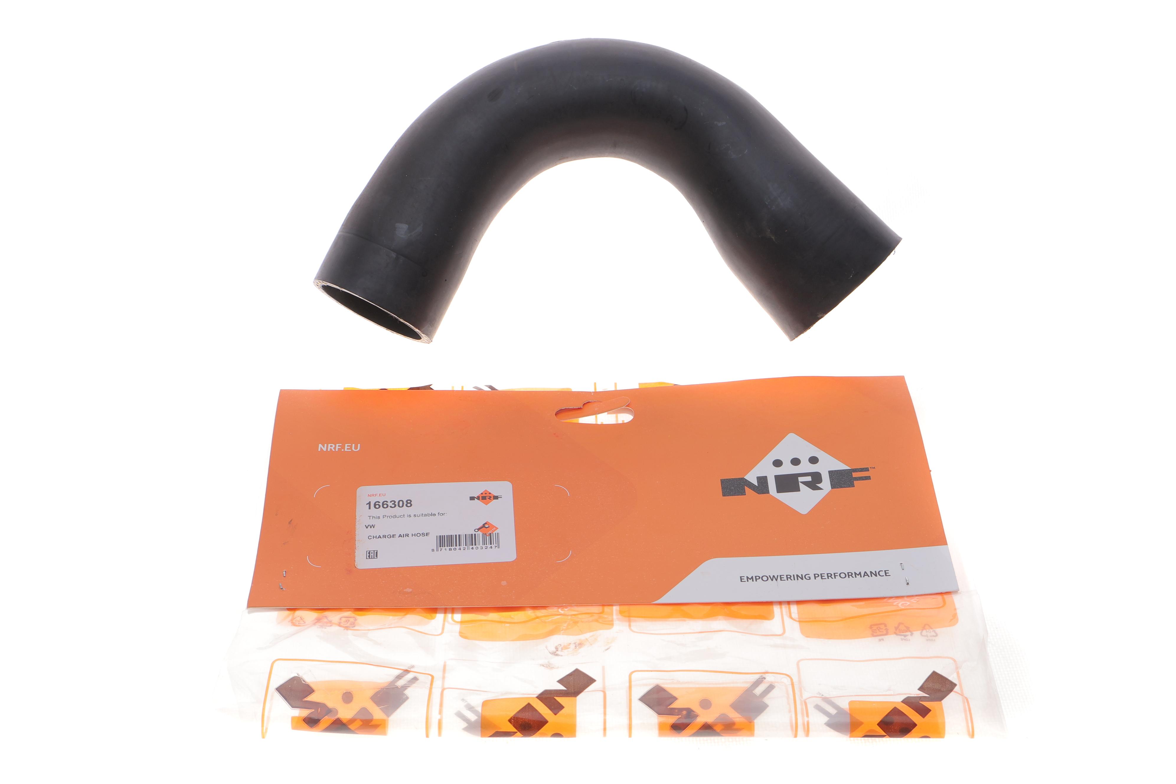 Патрубок інтеркулера (R) VW Caddy III 1.6/2.0 TDI 10-