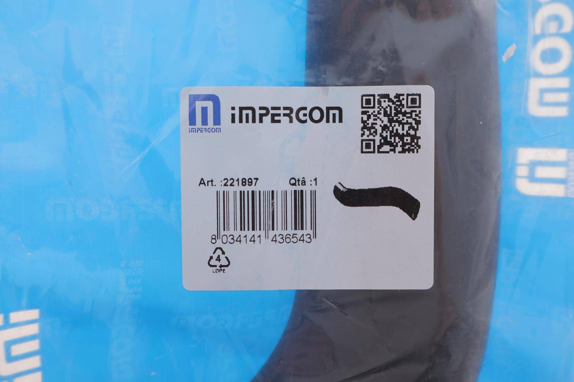 Патрубок інтеркулера (R) VW Crafter (100-120kw)