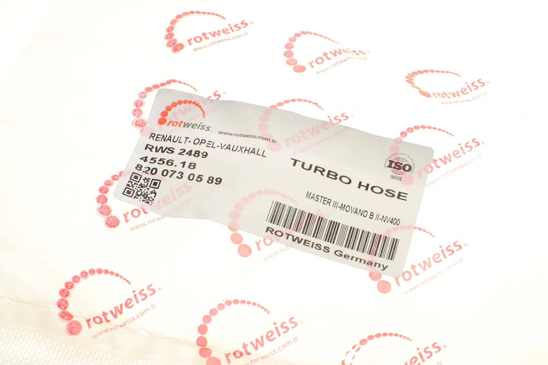 Патрубок інтеркулера Renault Master III/Opel Movano B 2.3dCi 10-