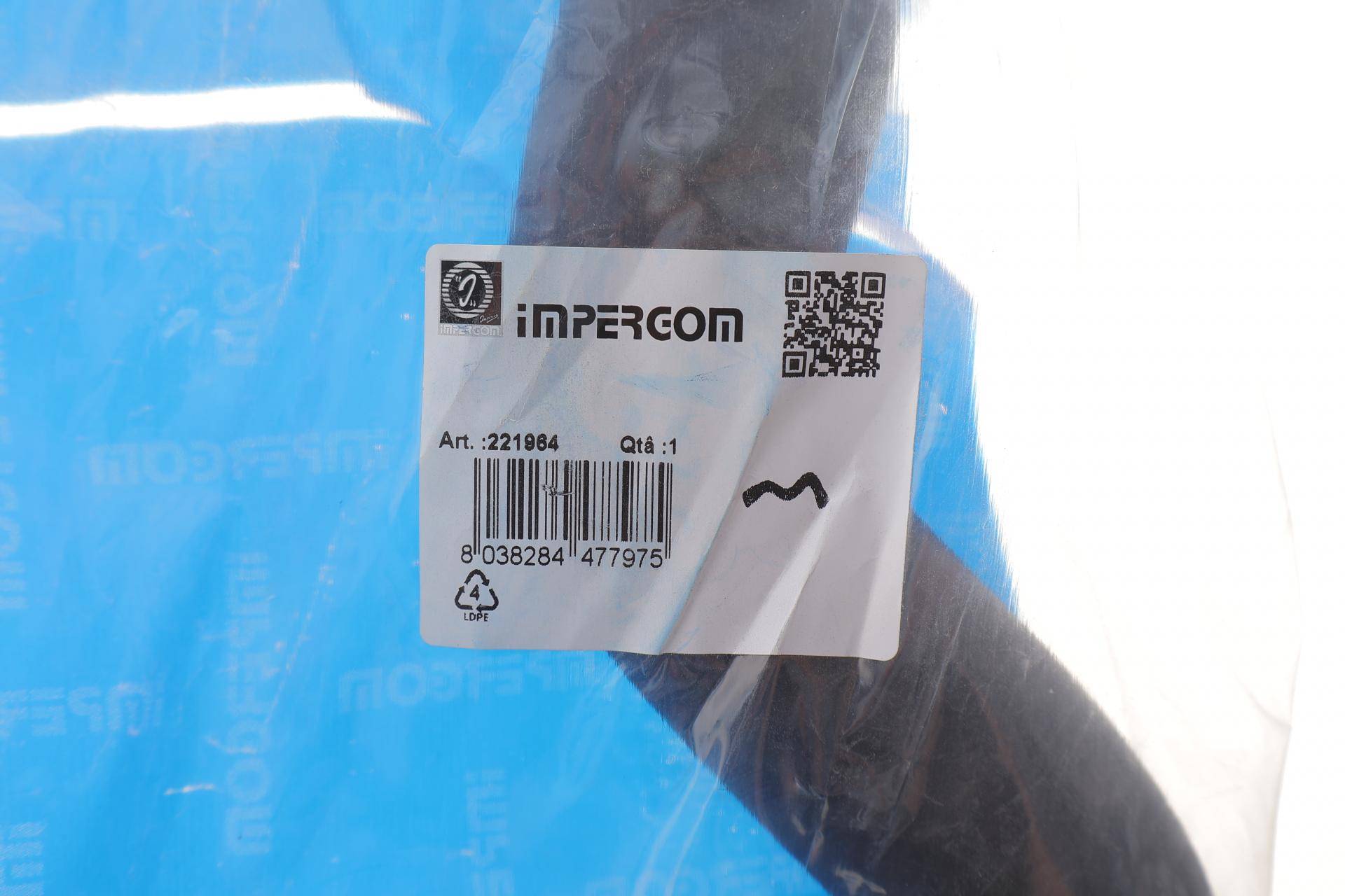 Патрубок інтеркулера (верхній) VW Passat/Audi A4/A6 1.9TDI/2.5TDI 94-08