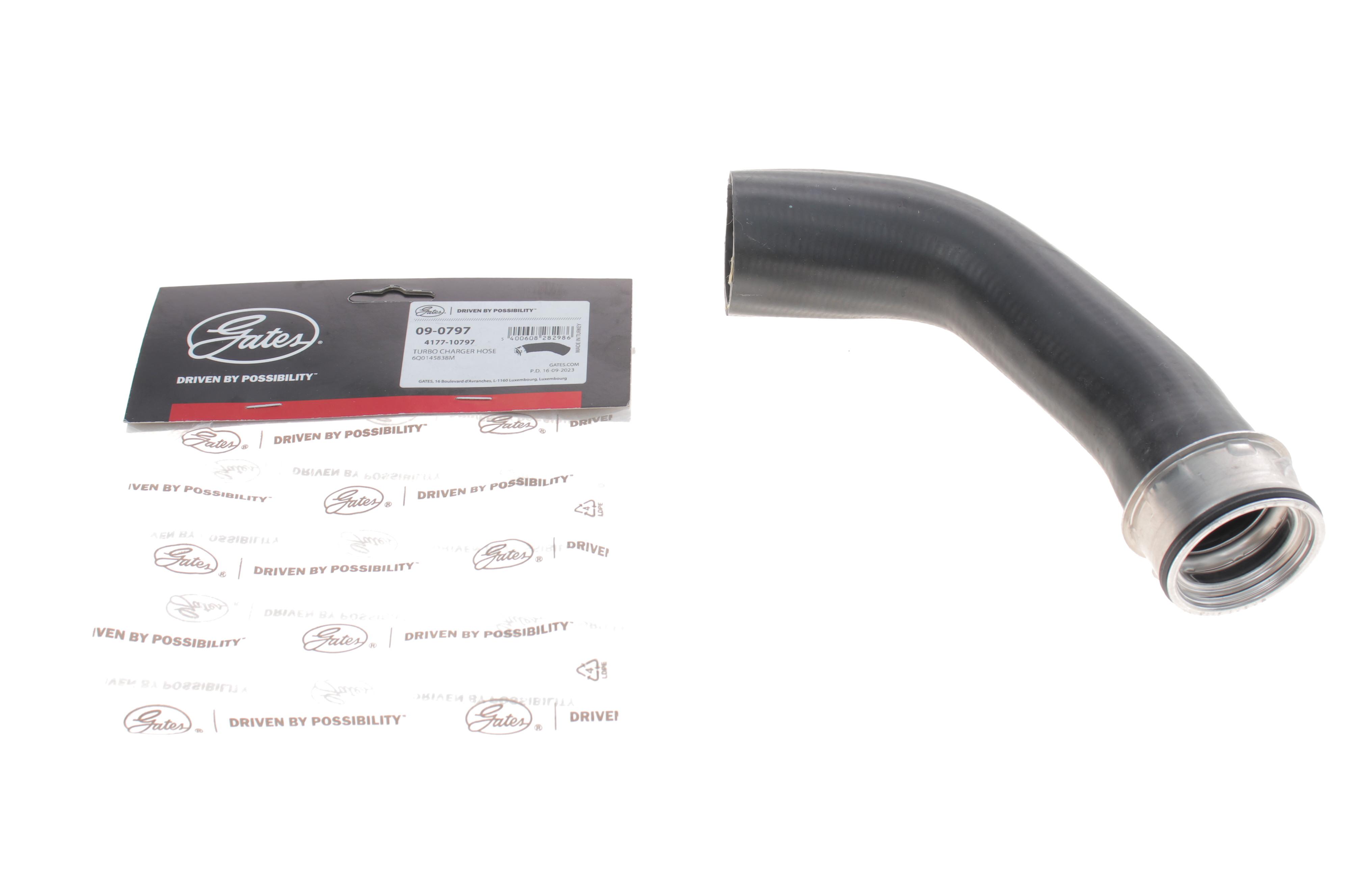 Патрубок інтеркулера (верхній/R) VW Fox/Polo/Skoda Fabia 1.4 TDI 05-10