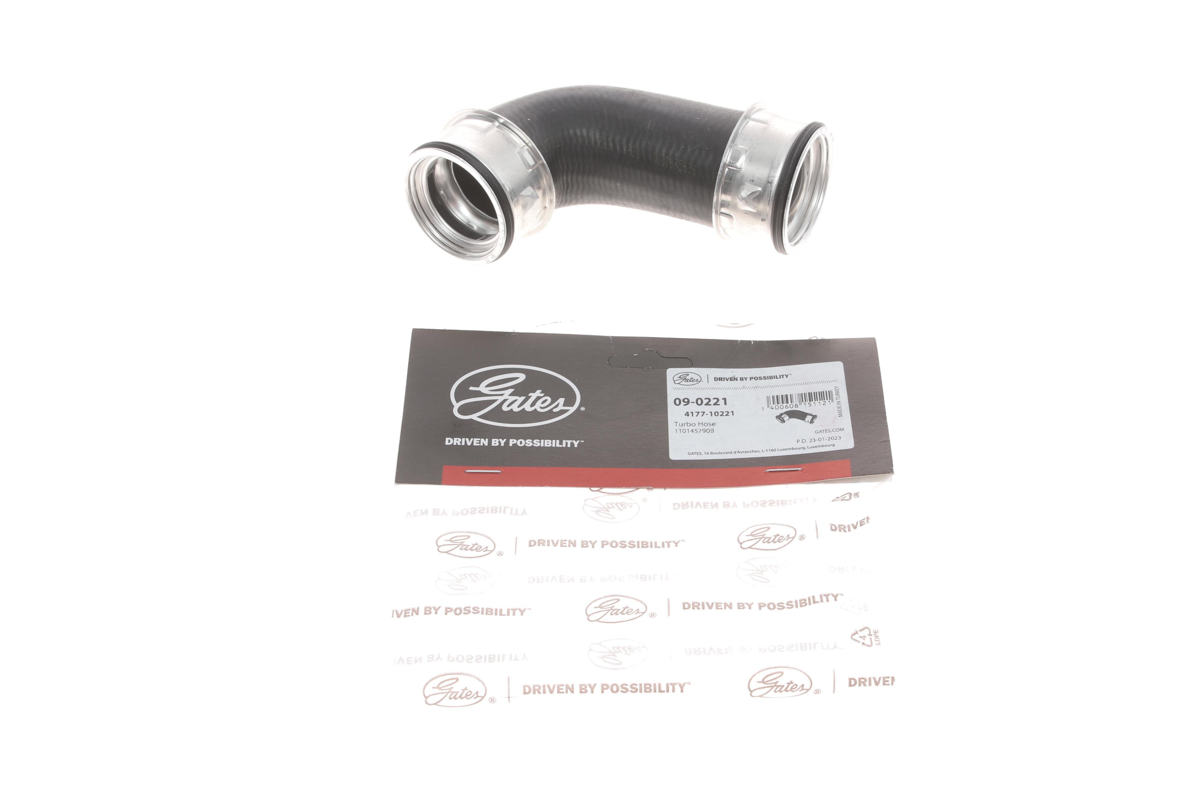 Патрубок інтеркулера (задній) (R) VW Caddy 1.9TDI 03-