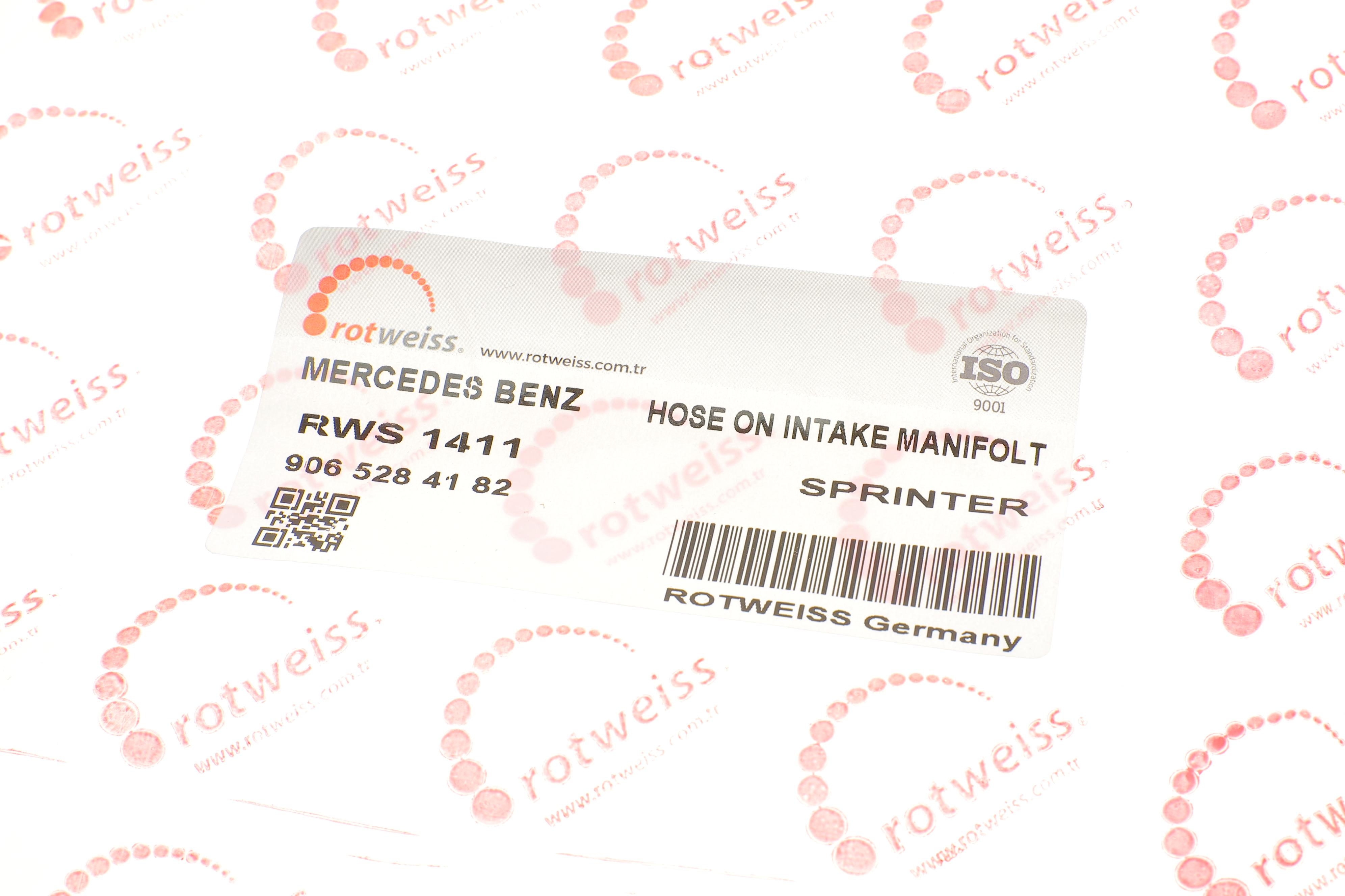 Патрубок інтеркулера (R) MB Sprinter 906 06- OM651