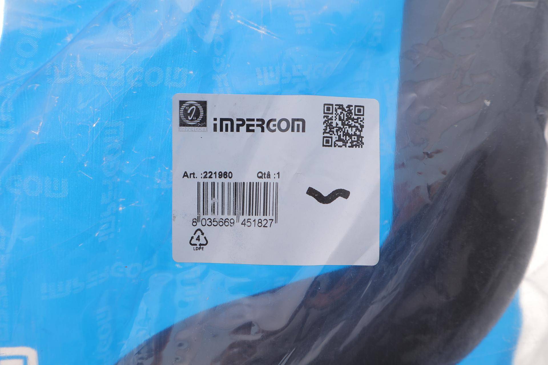 Патрубок інтеркулера VW Sharan/Touareg 1.9TDI/2.5TDI 95-10