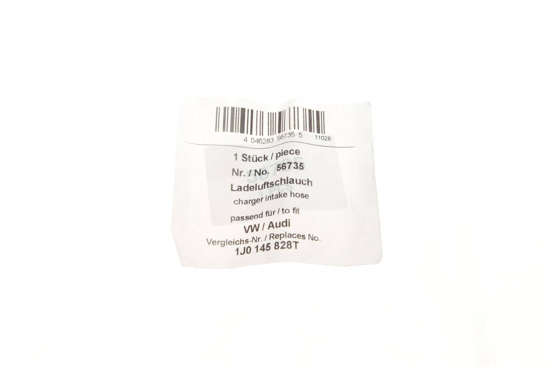 Патрубок інтеркулера VW Golf IV 1.9TDI 97-06