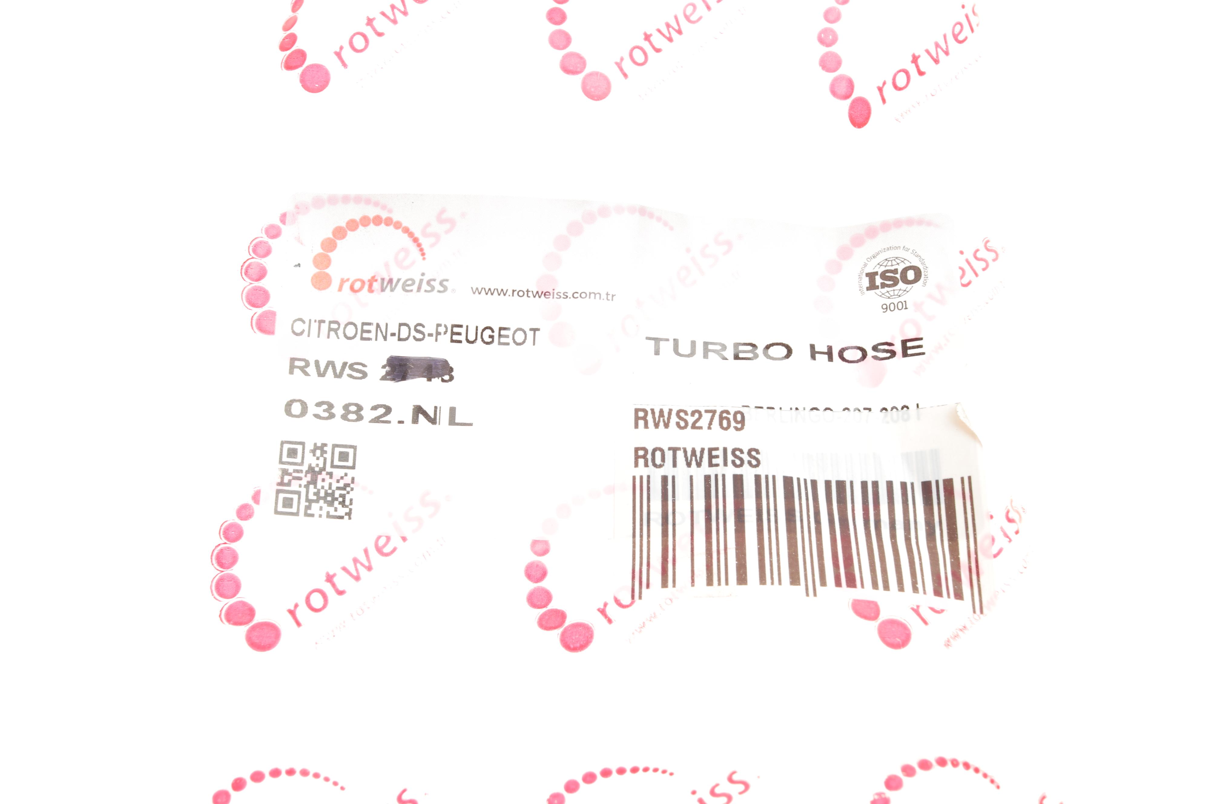 Патрубок інтеркулера (R) Citroen Berlingo 1.6 HDi 08-