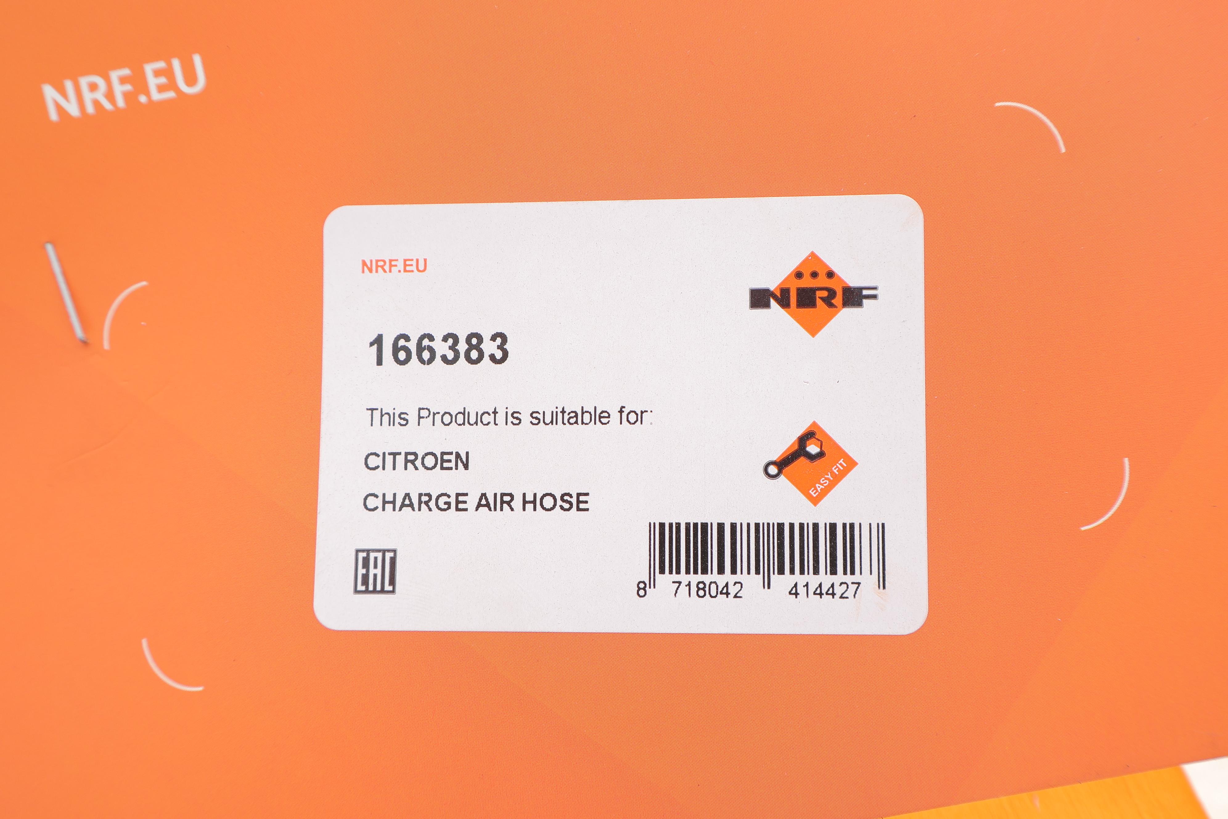 Патрубок інтеркулера Citroen Jumpy/Peugeot Partner 1.6HDi 05- (випуск)