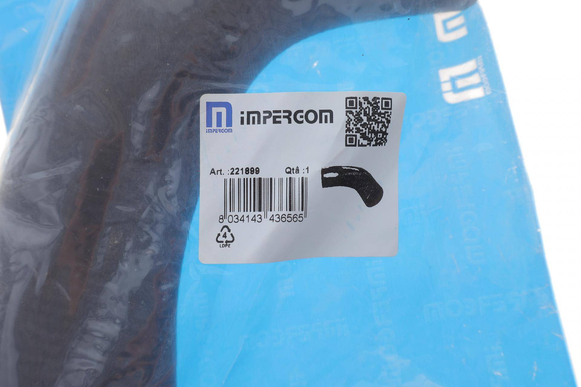 Патрубок інтеркулера VW Crafter (65-120kw) (на турбіну)