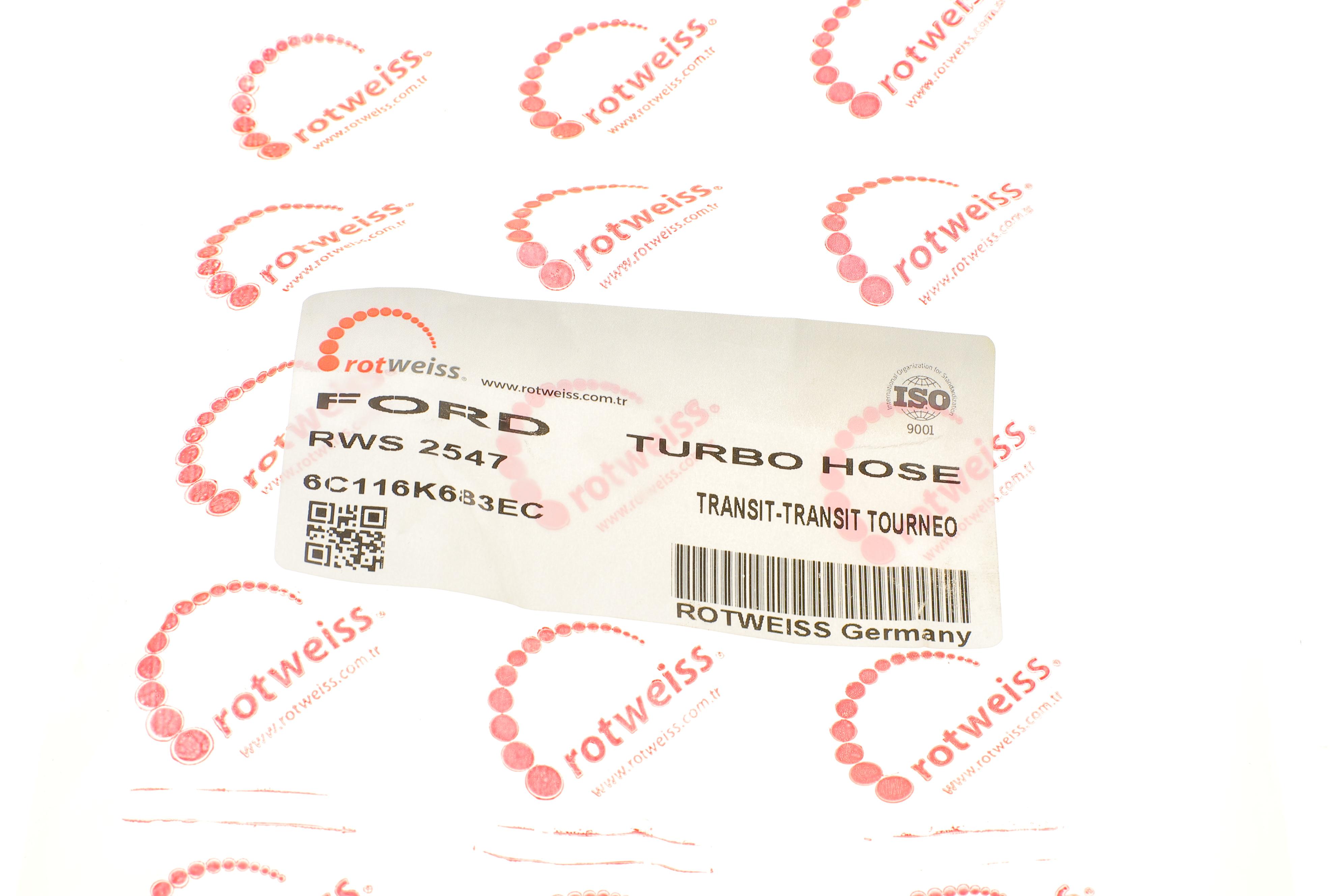 Патрубок інтеркулера Ford Transit TT9 2.2TDCI 06-