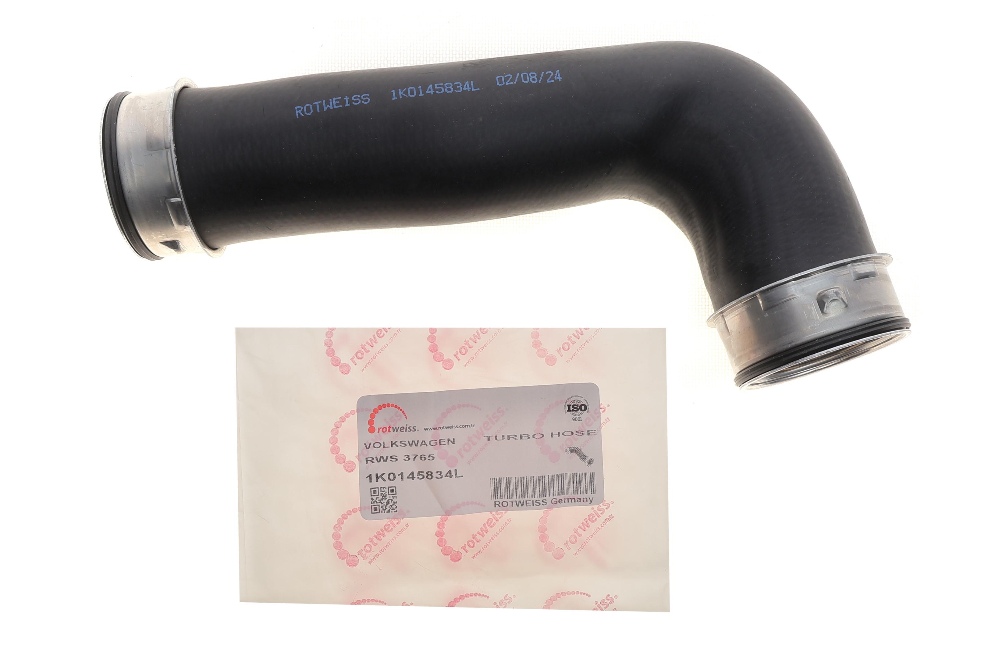 Патрубок інтеркулера VW Caddy III 1.9TDI 03- (L)