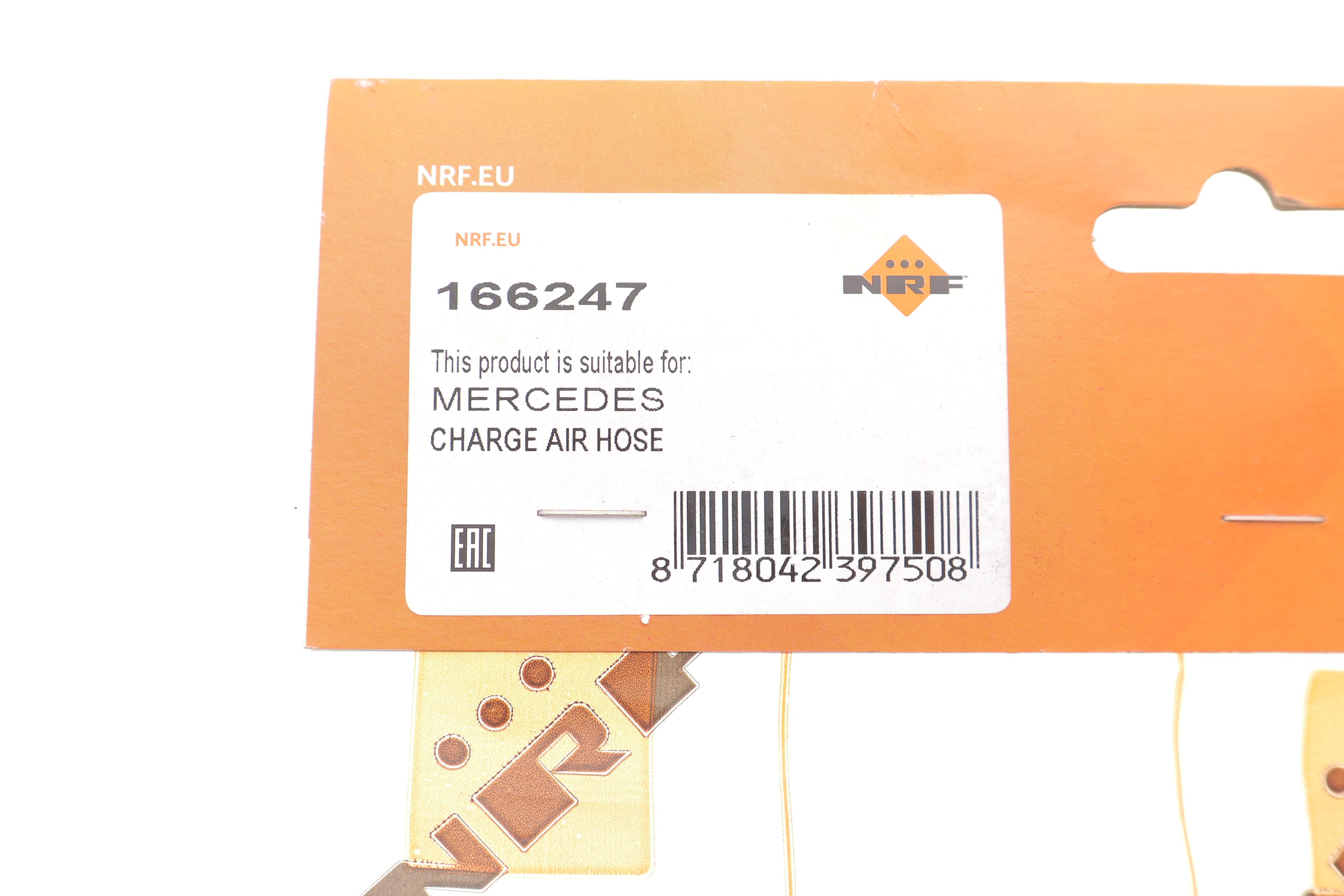 Патрубок інтеркулера (L) MB E-class (E210) 2.2-2.7CDI 98-03