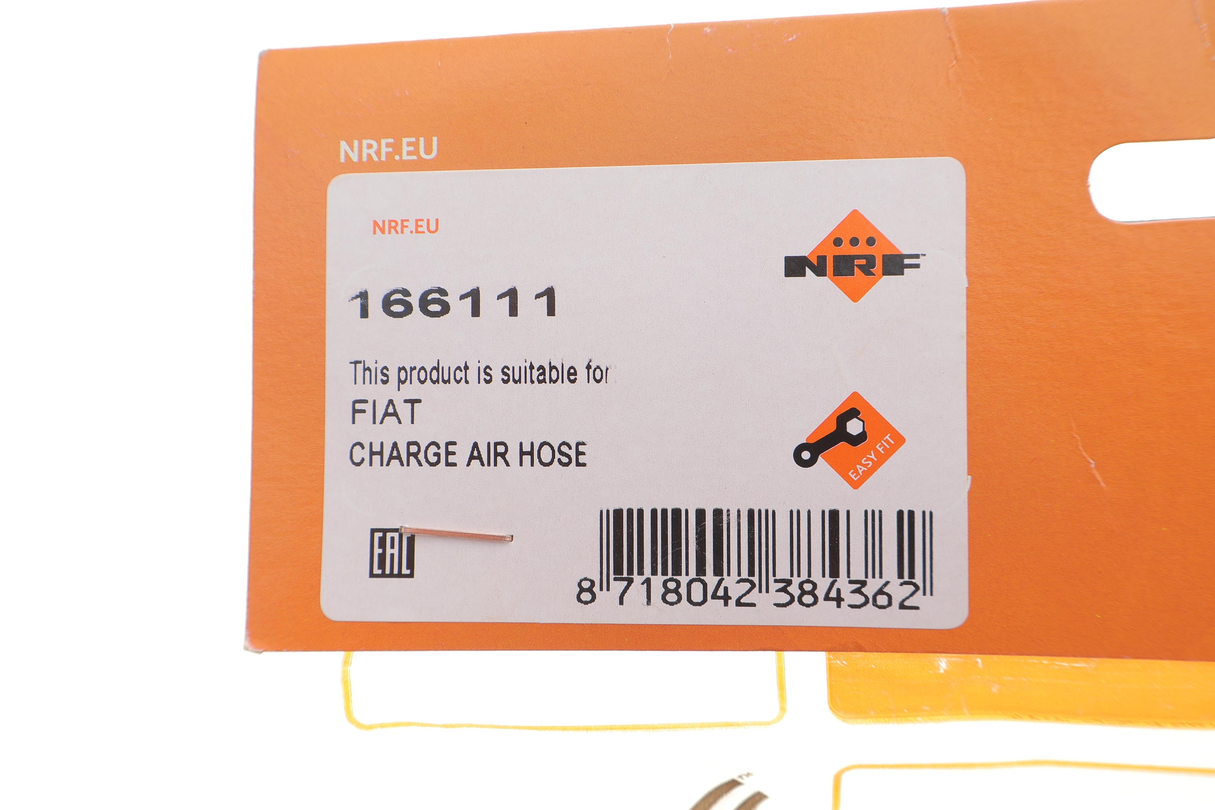 Патрубок інтеркулера Fiat 500L/Tipo 1.3D 12-