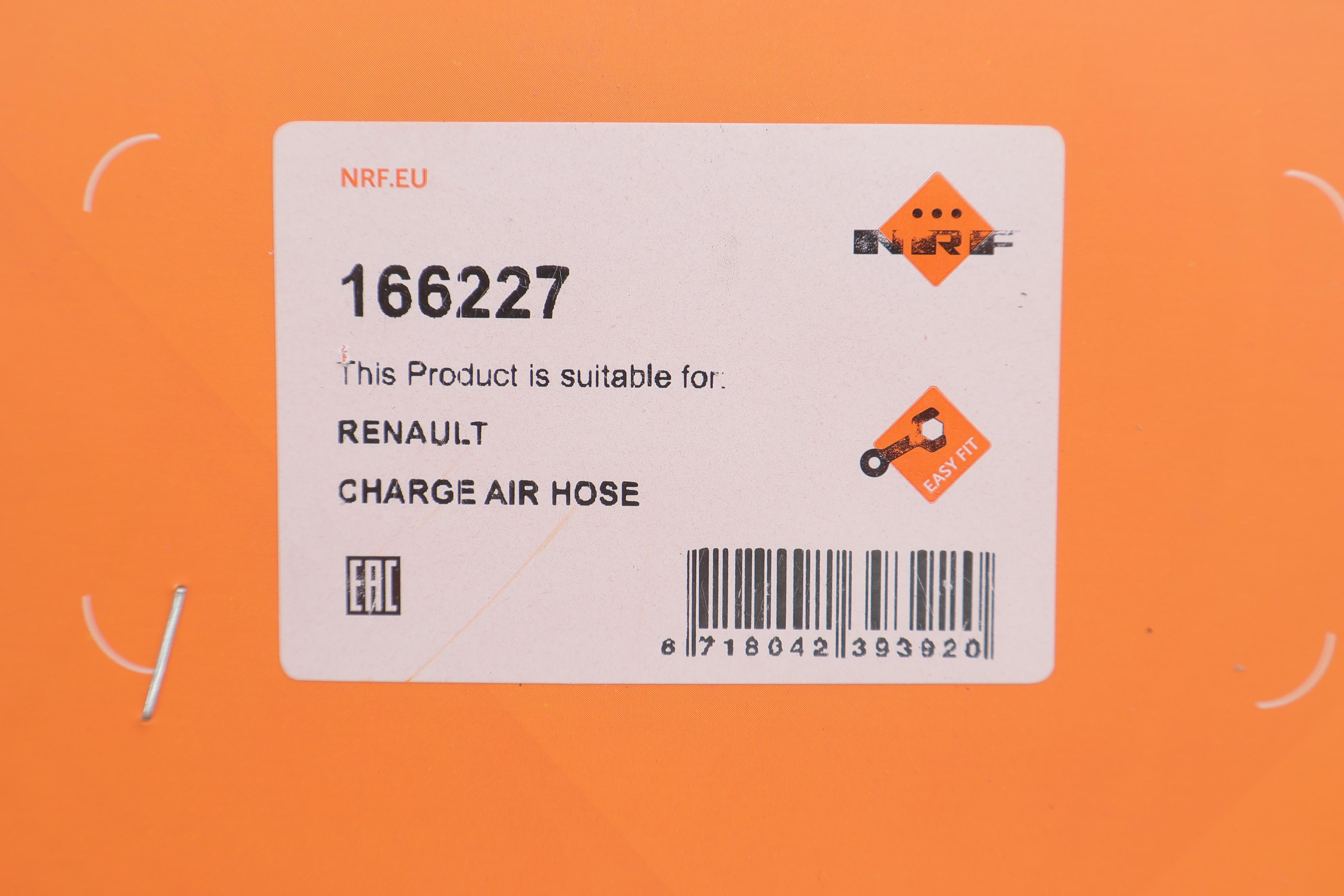 Патрубок інтеркулера Renault Clio III 1.5 dCi 04-