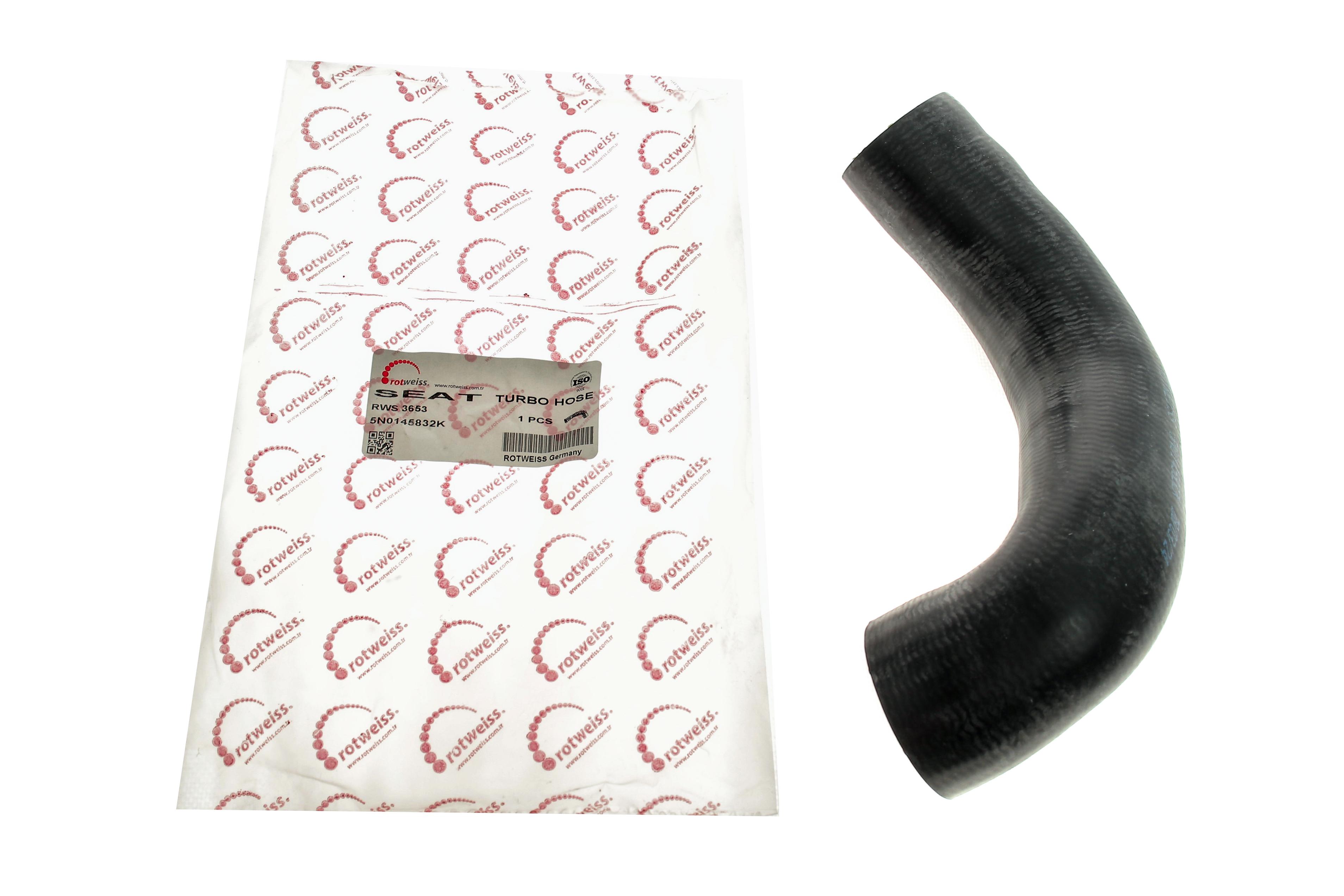 Патрубок інтеркулера (L) VW Sharan/Tiguan 2.0 TDI 07-