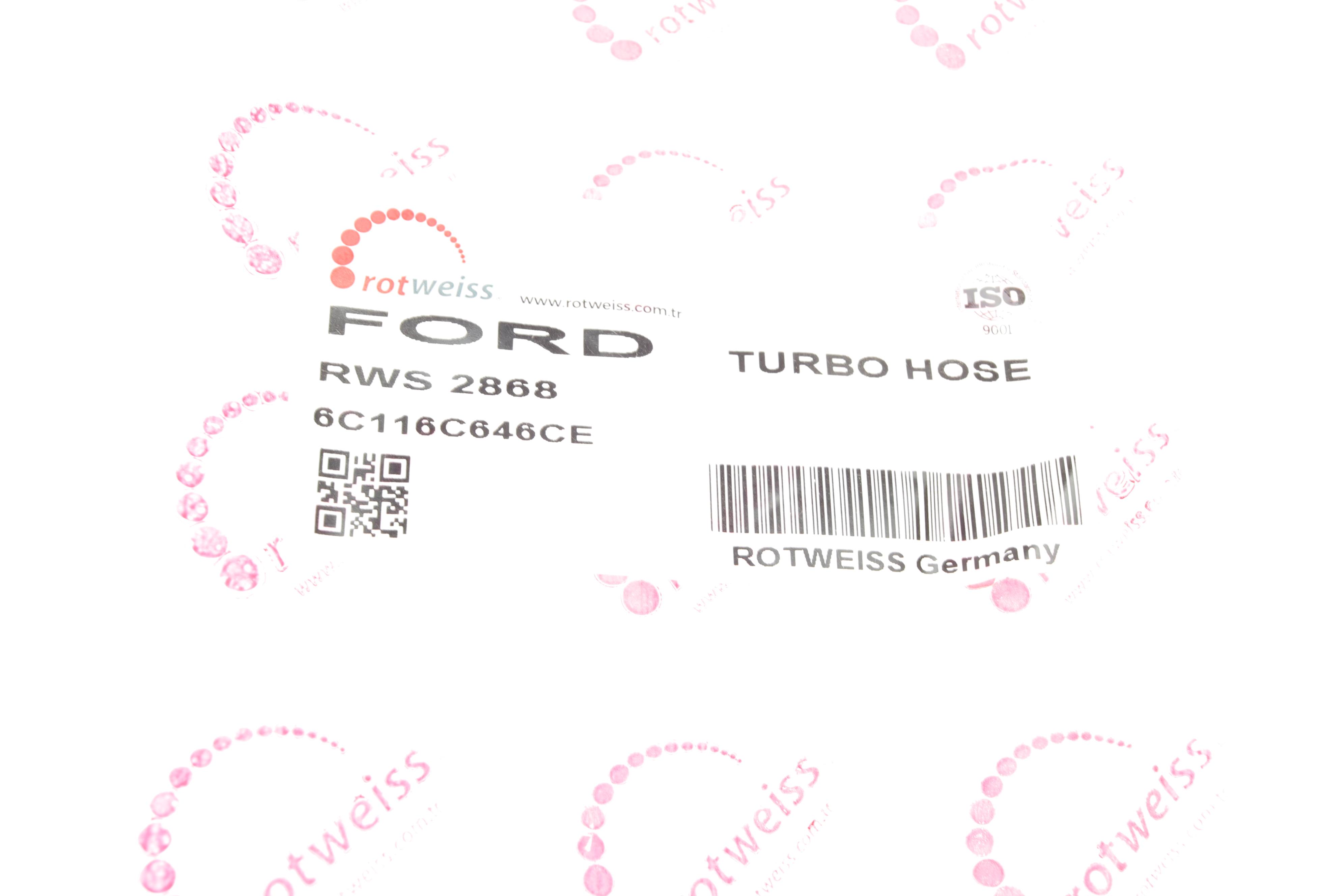 Патрубок інтеркулера (R) Ford Transit 2.2TDCi-3.2TDCi 06-14