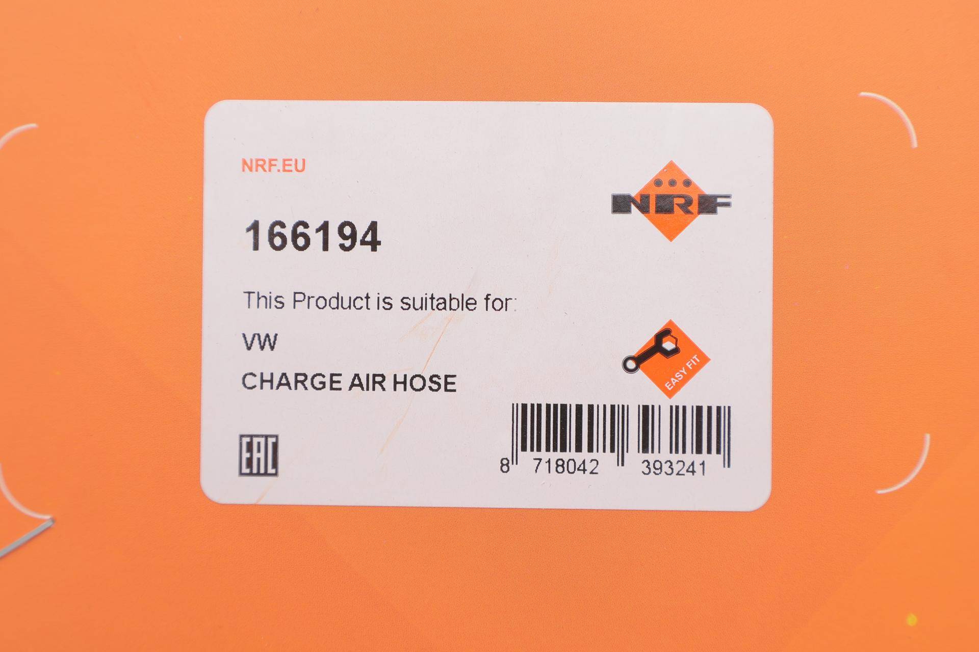 Патрубок інтеркулера Skoda Superb II/VW Golf VI/Passat 2.0TDI 05-