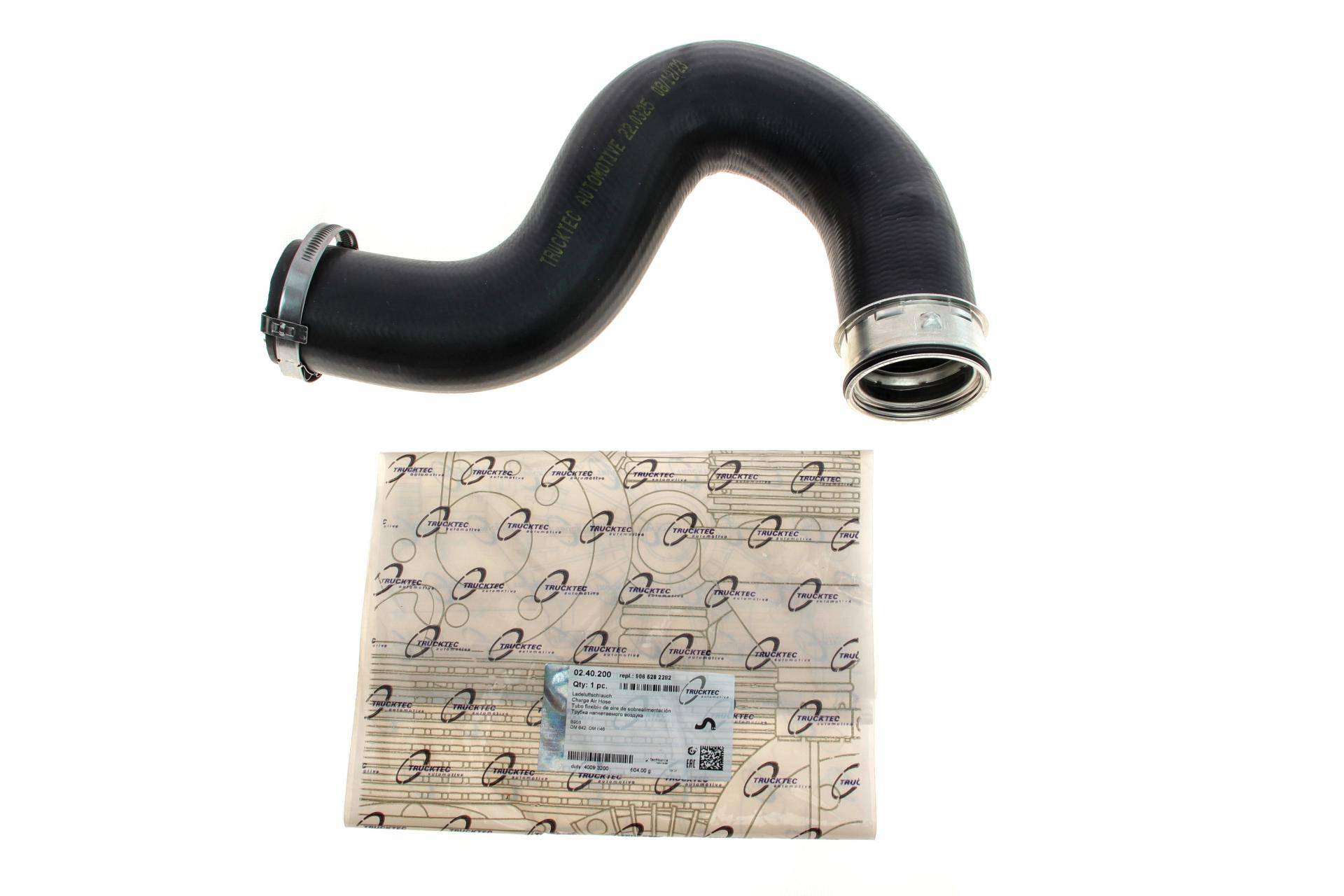 Патрубок інтеркулера (L) MB Sprinter 2.2/3.0CDI