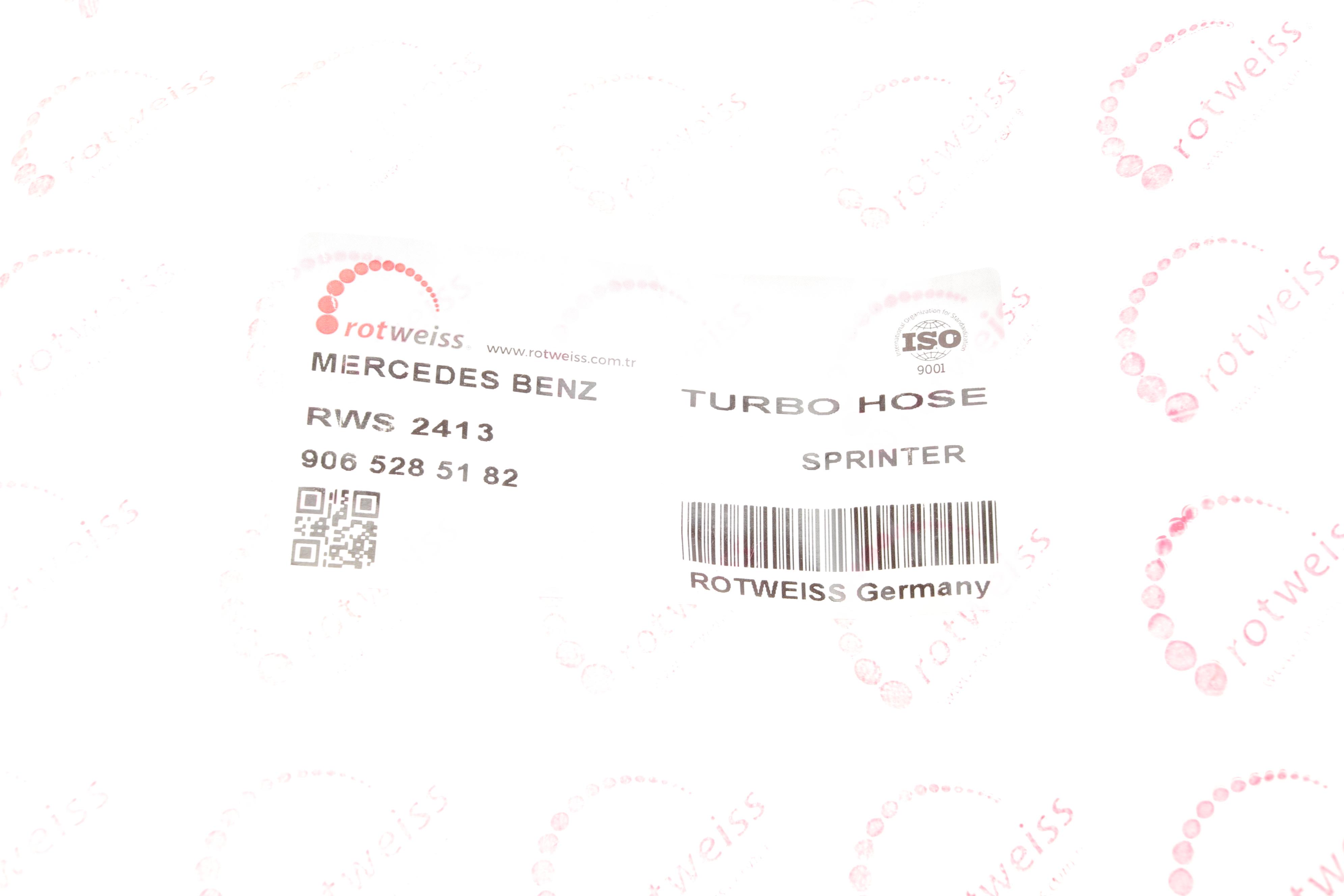 Патрубок інтеркулера (R) MB Sprinter (W906) 2.2CDI 06- (OM651)