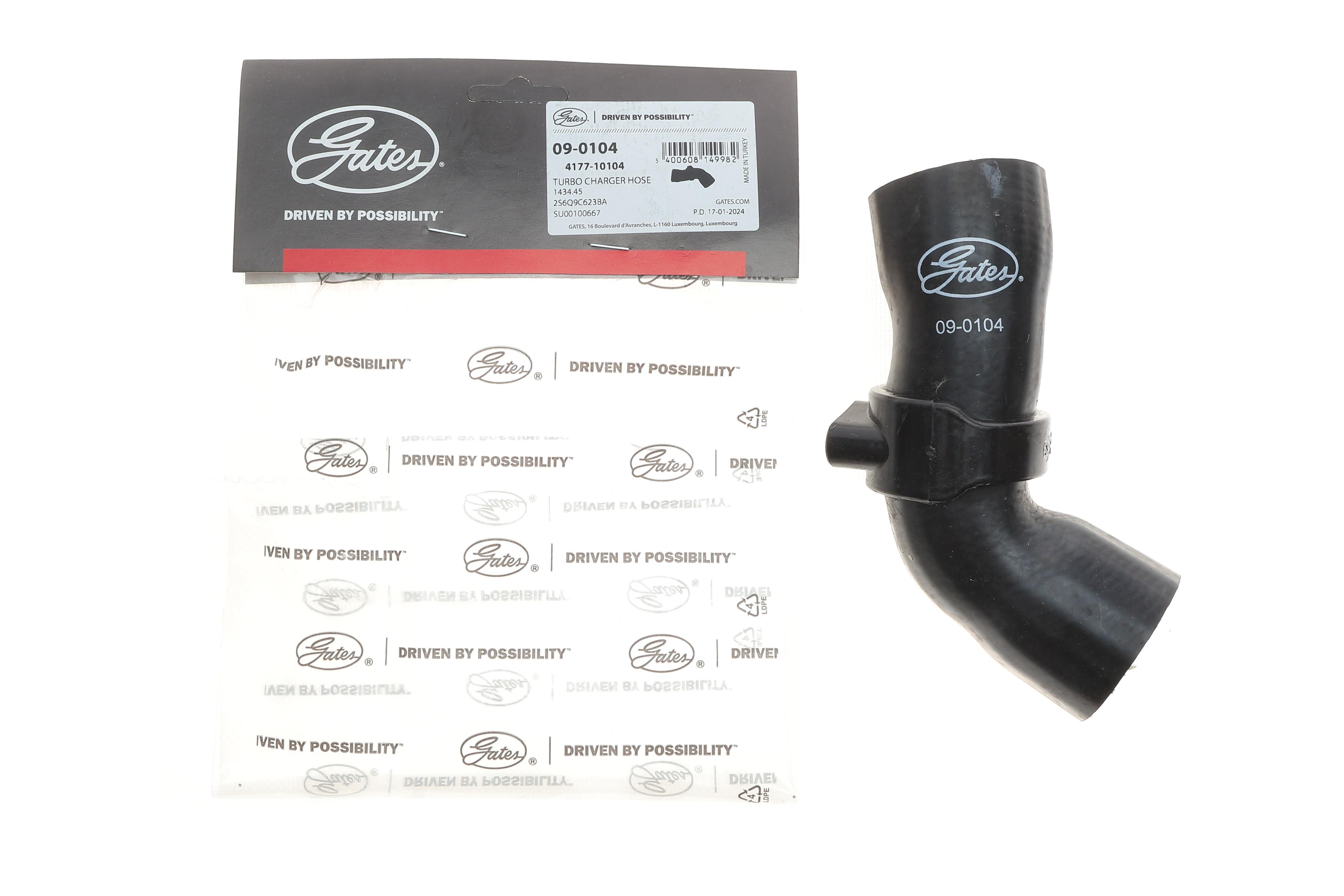 Патрубок інтеркулера (R) Citroen C1/C2/C3/Peugeot 1007/107/206/207 1.4 HDi 01-