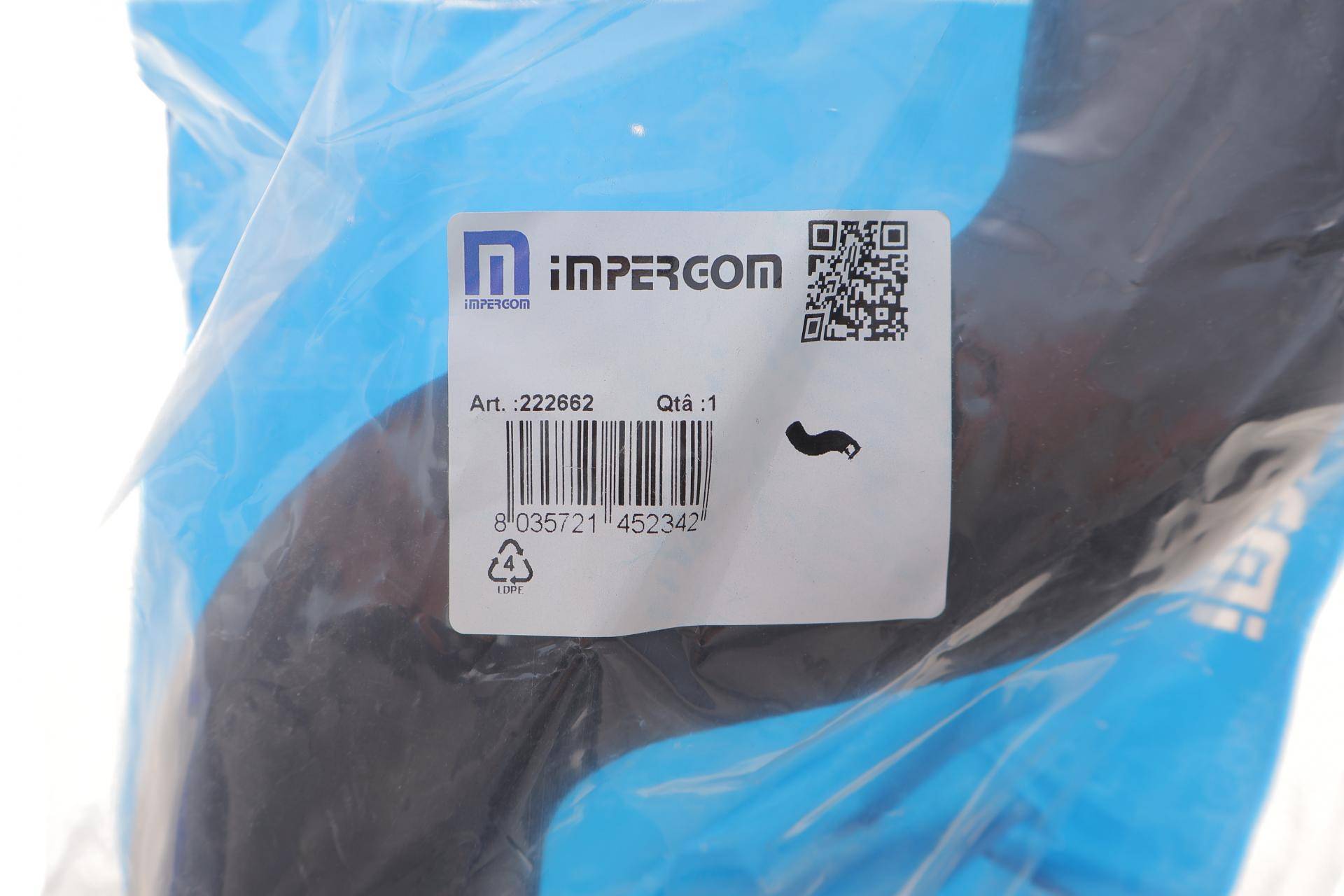 Патрубок інтеркулера MB Vito (W639) 2.2CDI