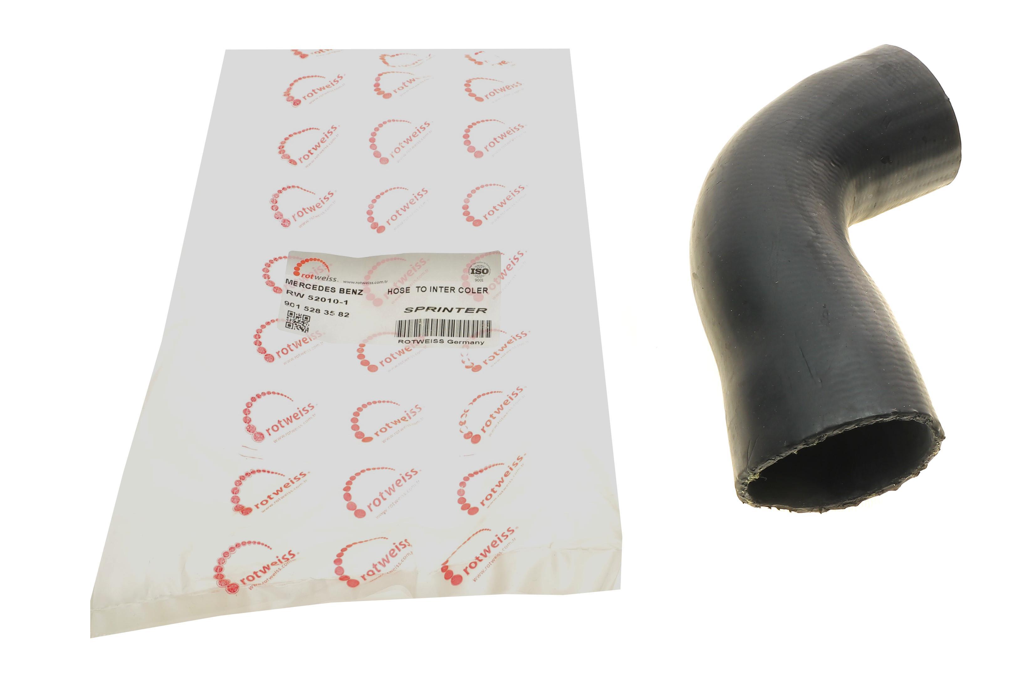 Патрубок інтеркулера (верхній/короткий) MB Sprinter 2.2CDI (OM611/OM647)