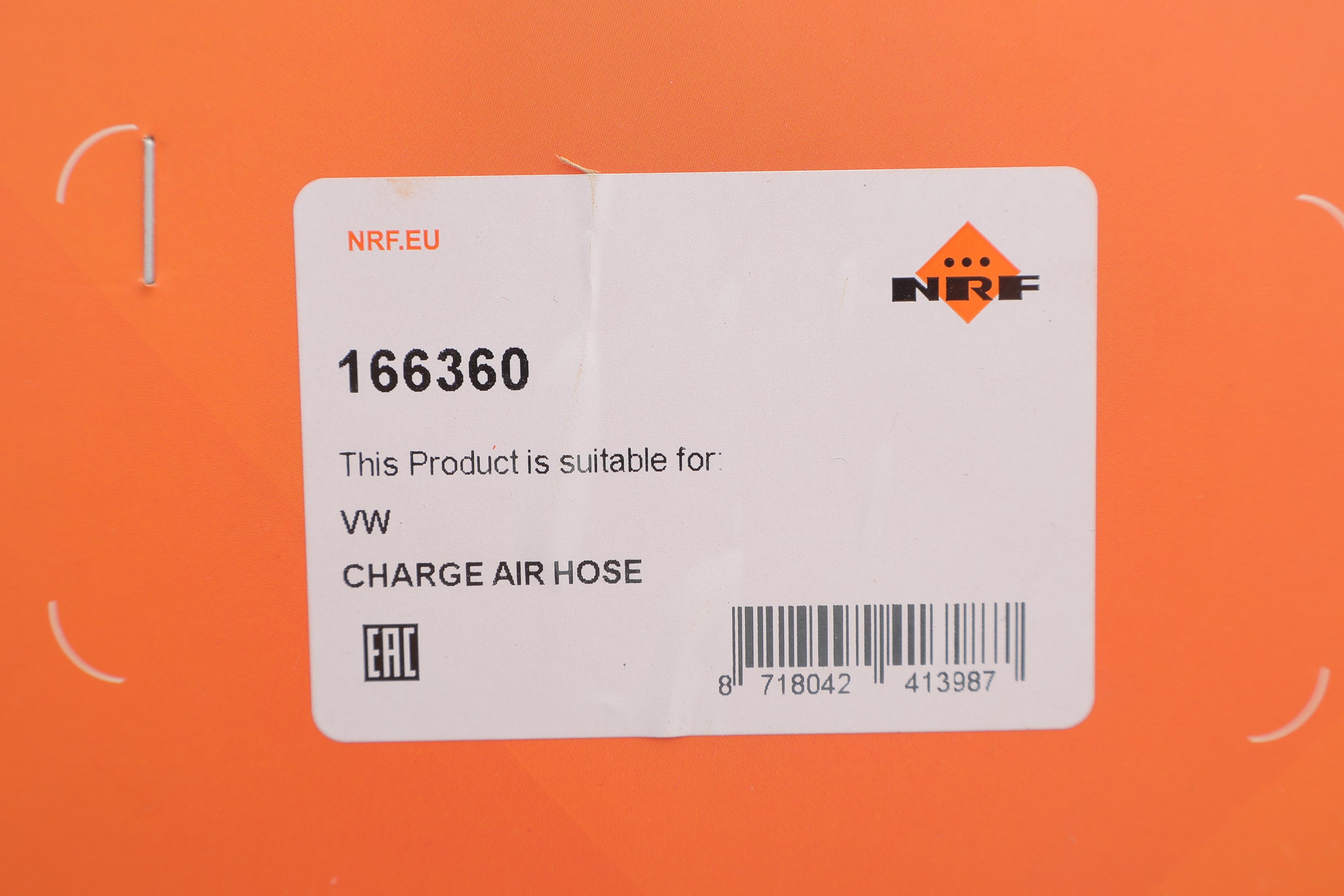 Патрубок інтеркулера Skoda Fabia/VW Polo 1.4 TDI 99-07