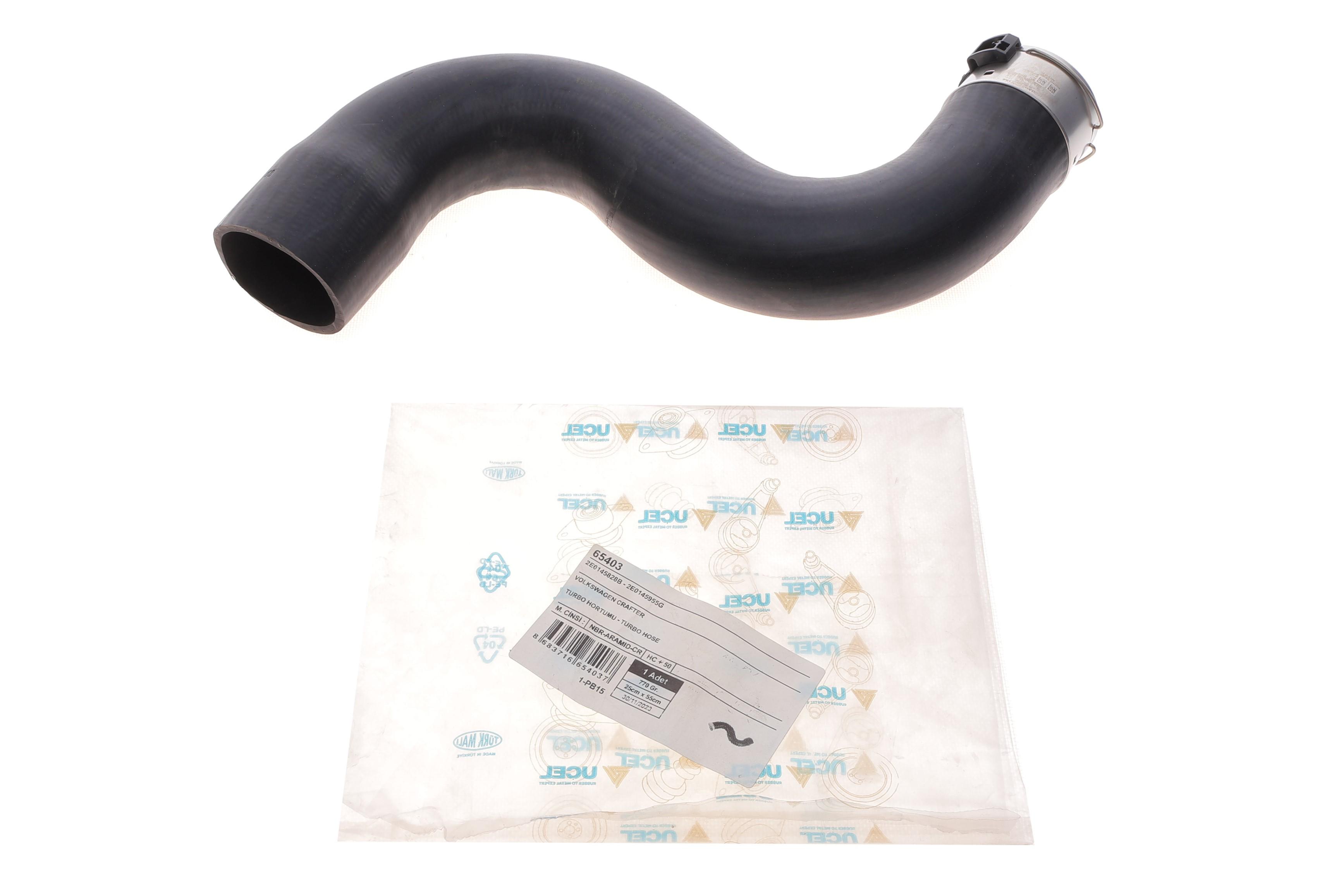 Патрубок інтеркулера (L) VW Crafter (30-35) 2.0TDI 11-16