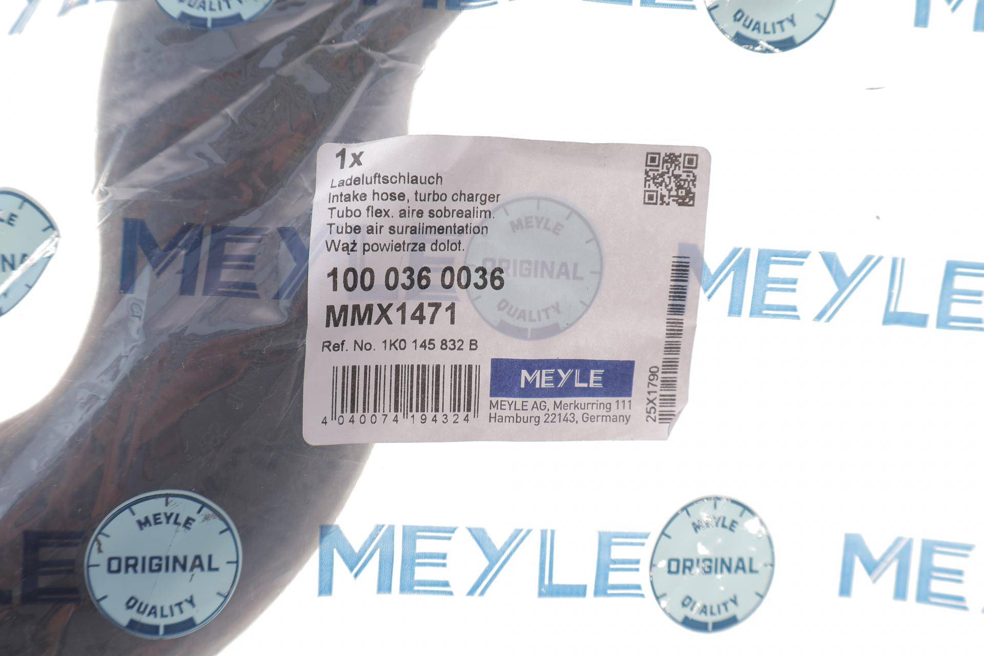 Патрубок радіатора Audi A3/VW Caddy/Golf/Tourag 1.9D/2.0D 03-13