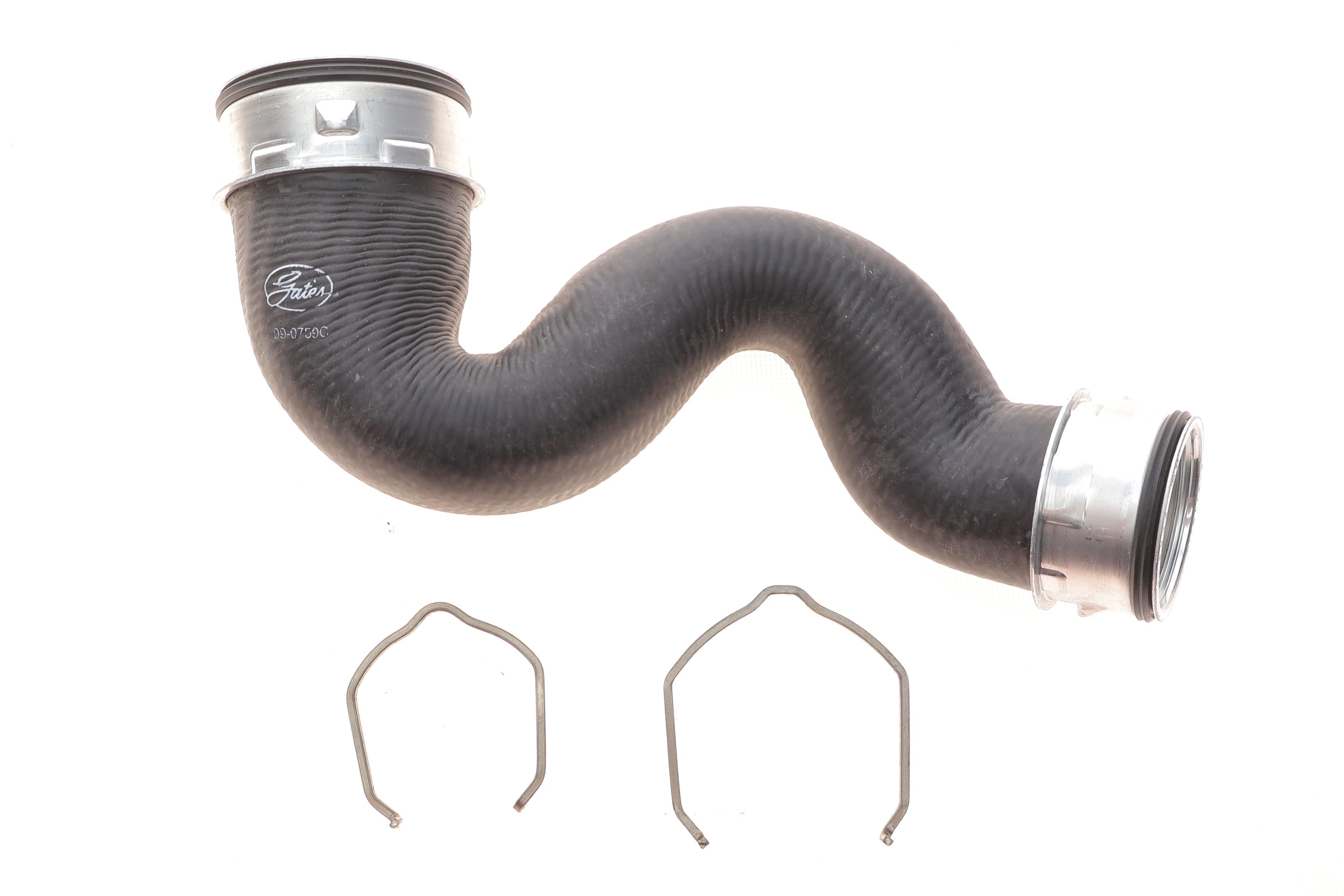 Патрубок інтеркулера Skoda Superb/VW Passat 1.9TDI 00-08 (з зажимами)