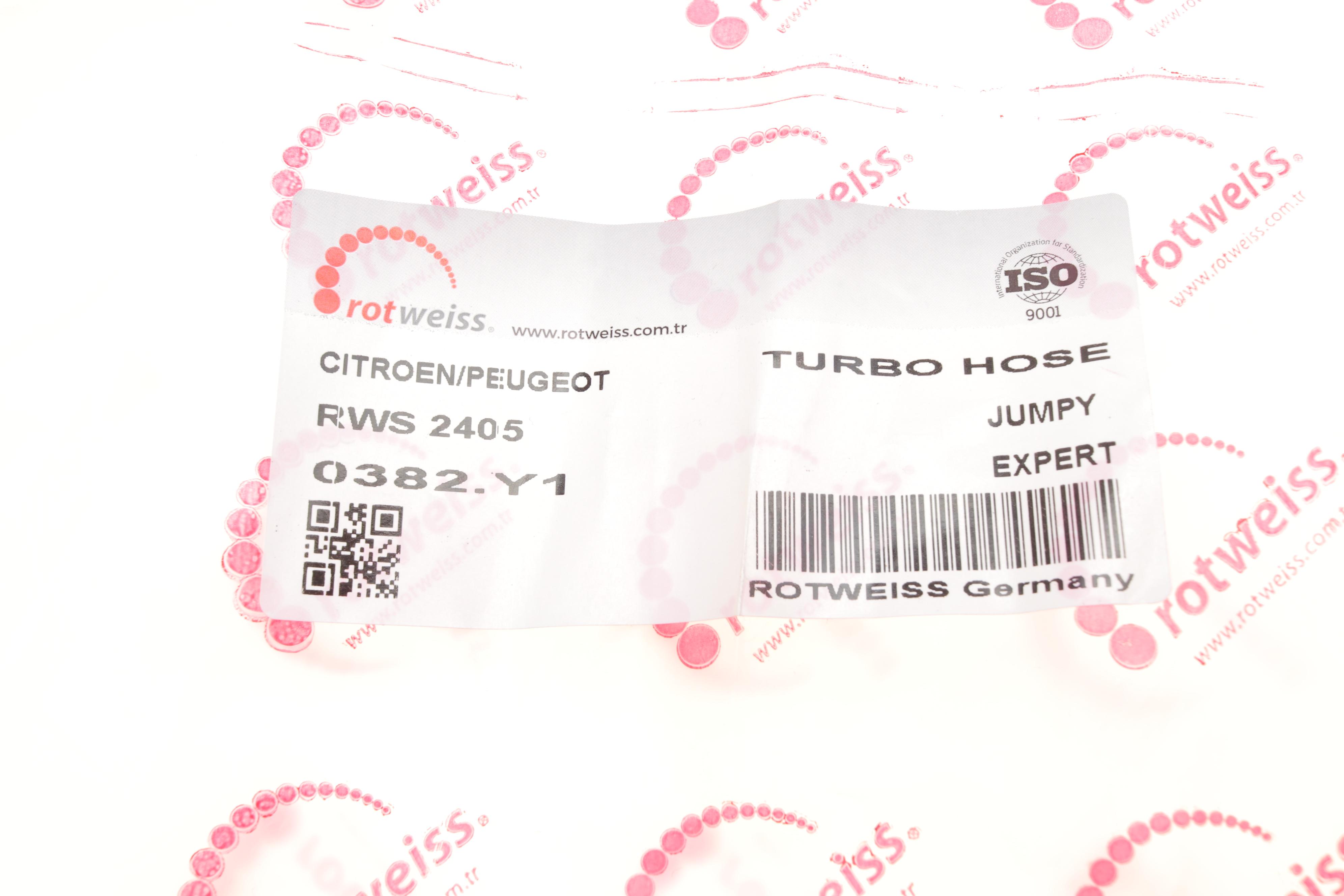 Патрубок інтеркулера Citroen Jumpy/Fiat Scudo/Peugeot Expert 2.0 HDI 96-06